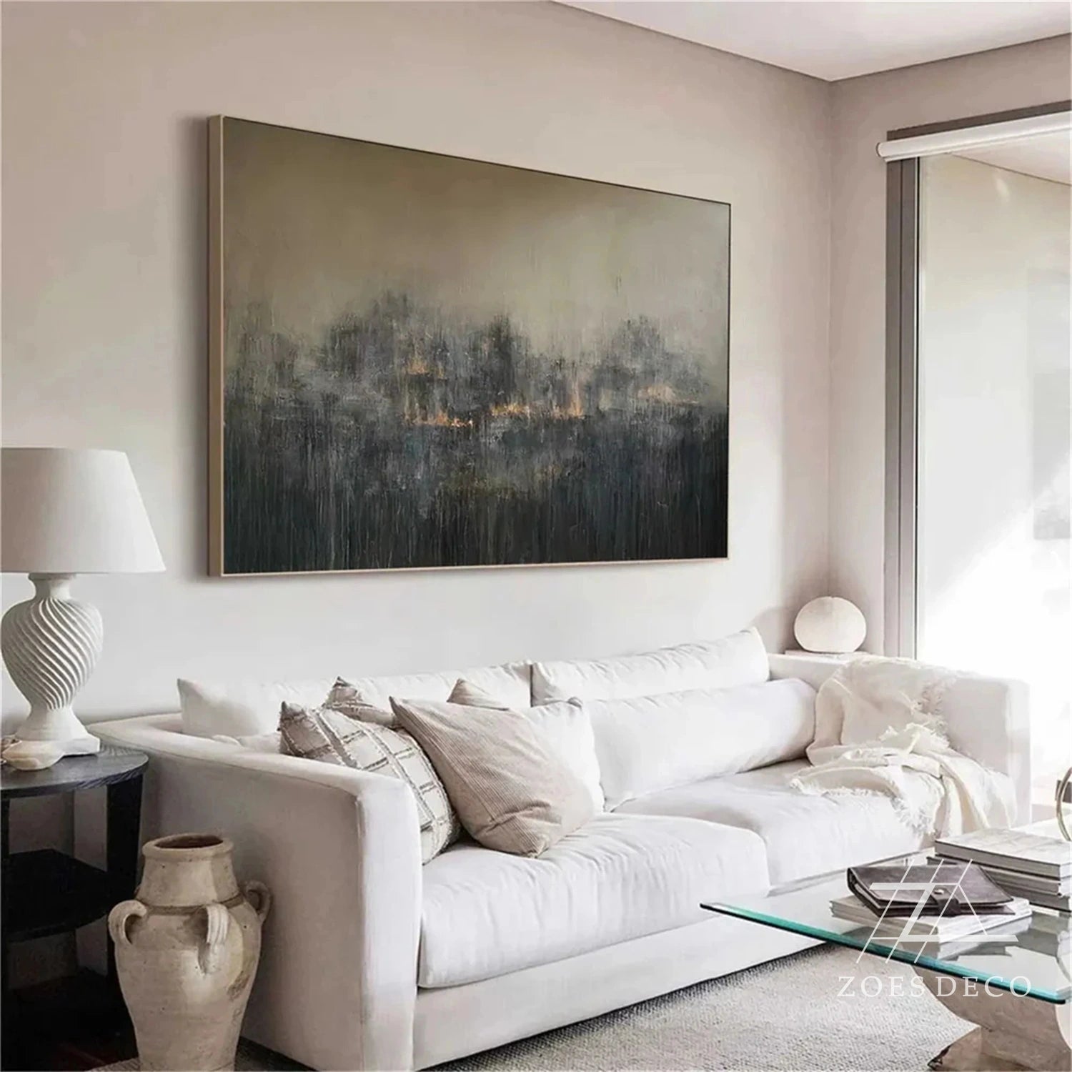 Wabi Sabi Abstract Wall Art #WA165