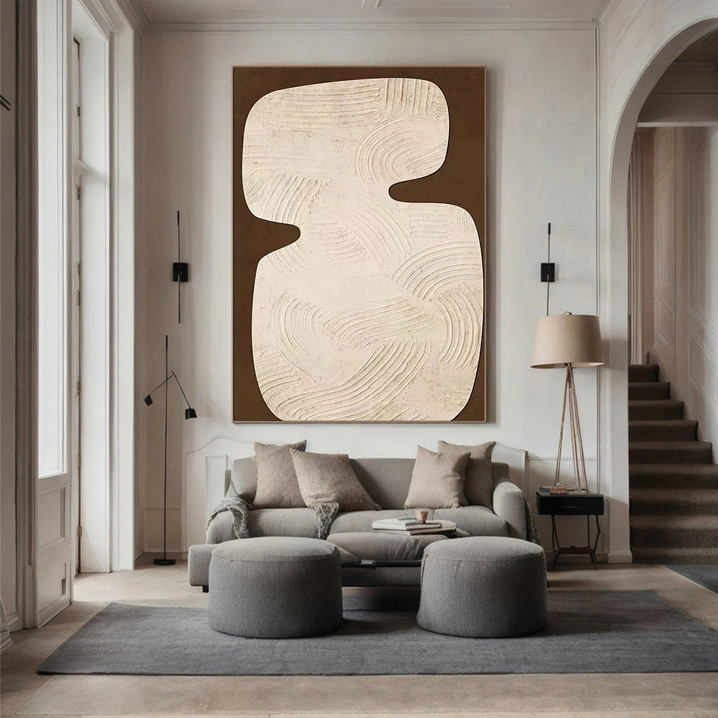 Wabi Sabi Abstract Wall Art #WA026