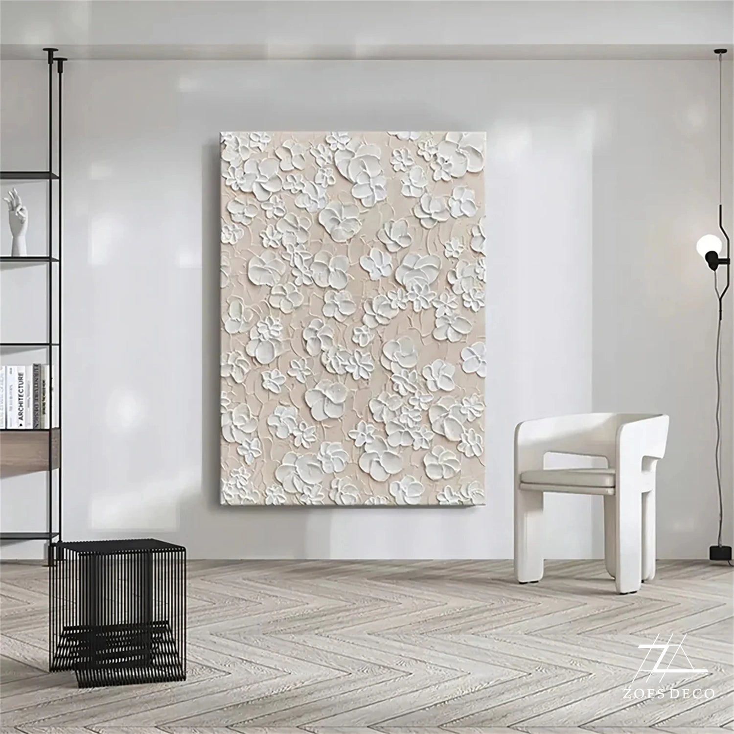 Tree And Flower Painting #TF074