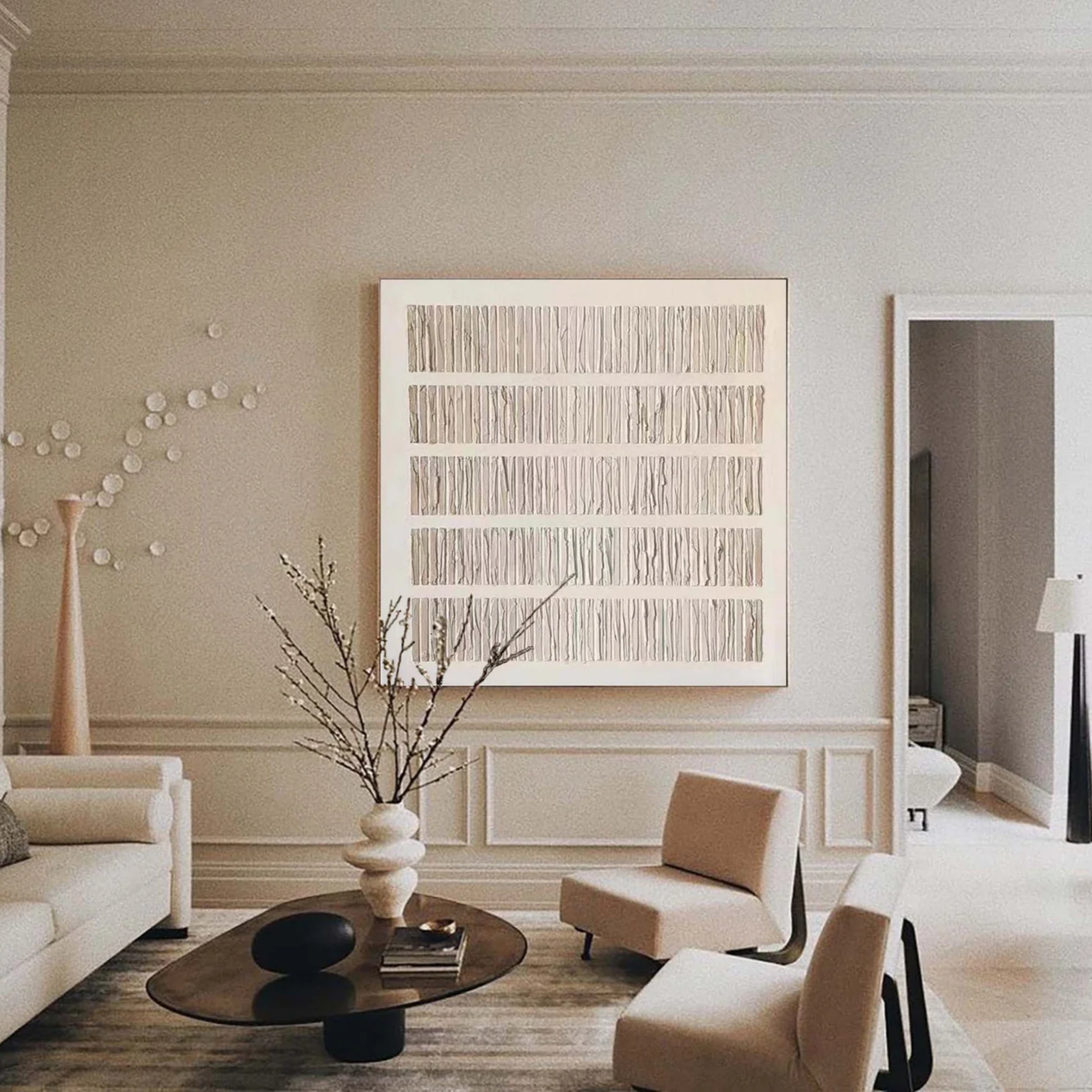 Wabi Sabi Abstract Wall Art #WA097