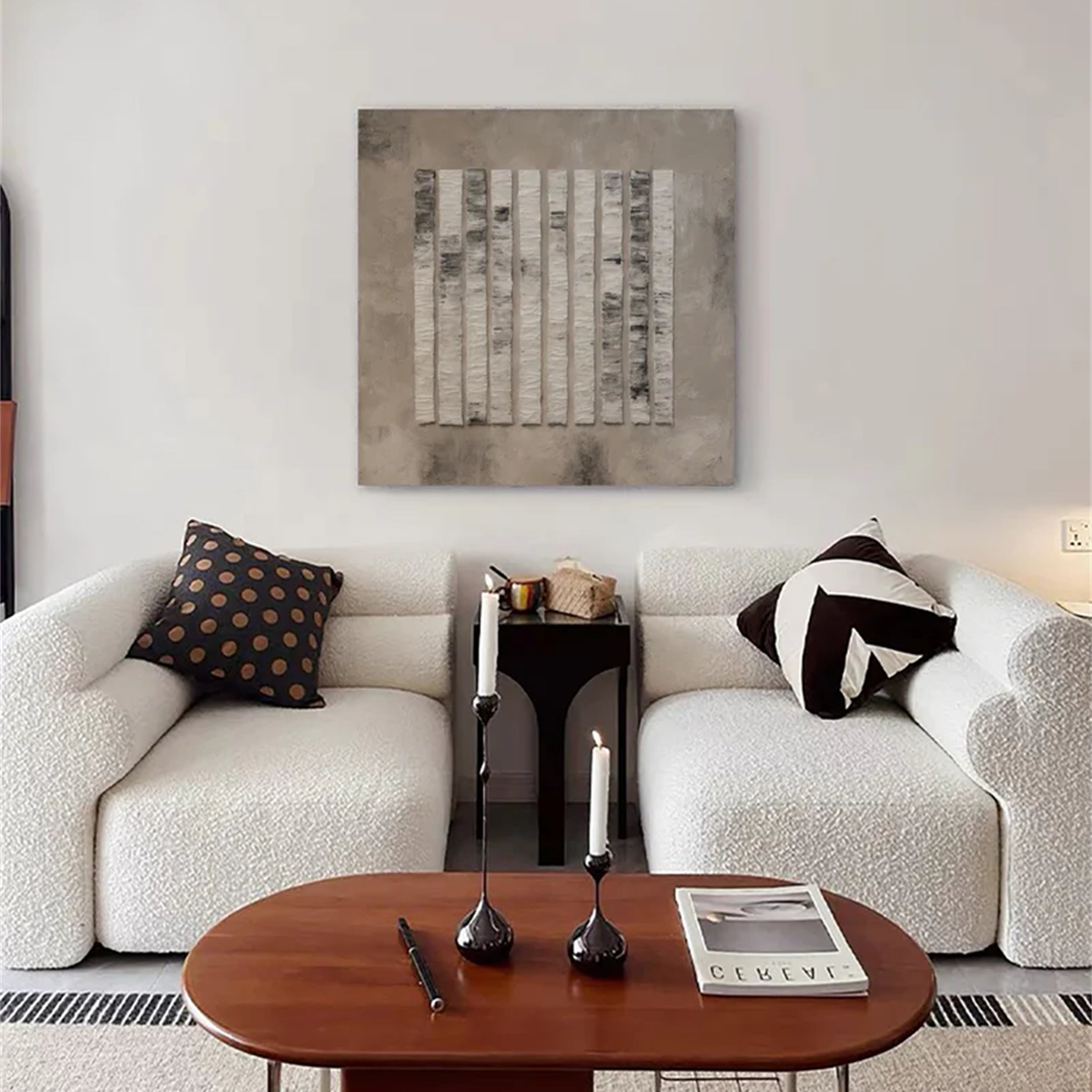 Wabi Sabi Abstract Wall Art #WA131