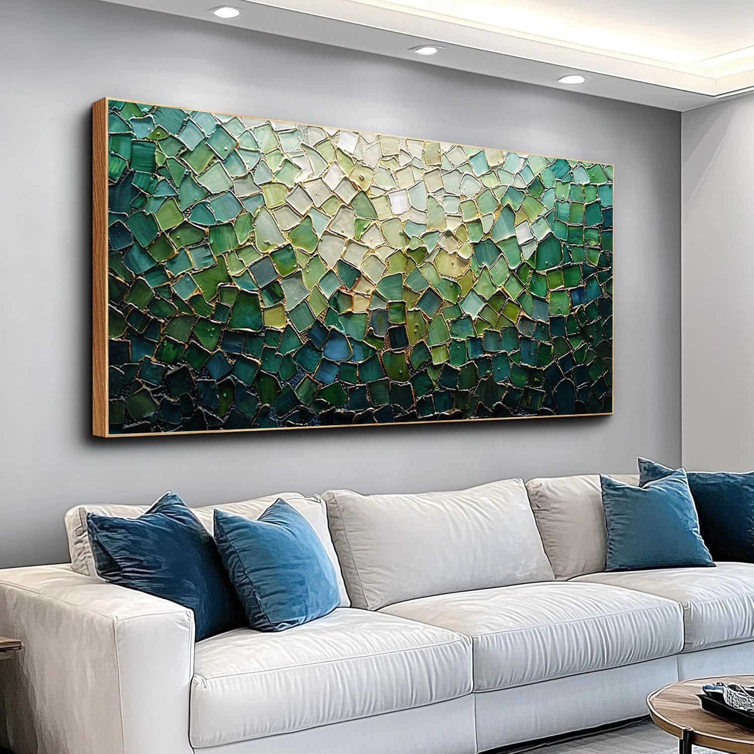 Abstract Textured Wall Art #AW237