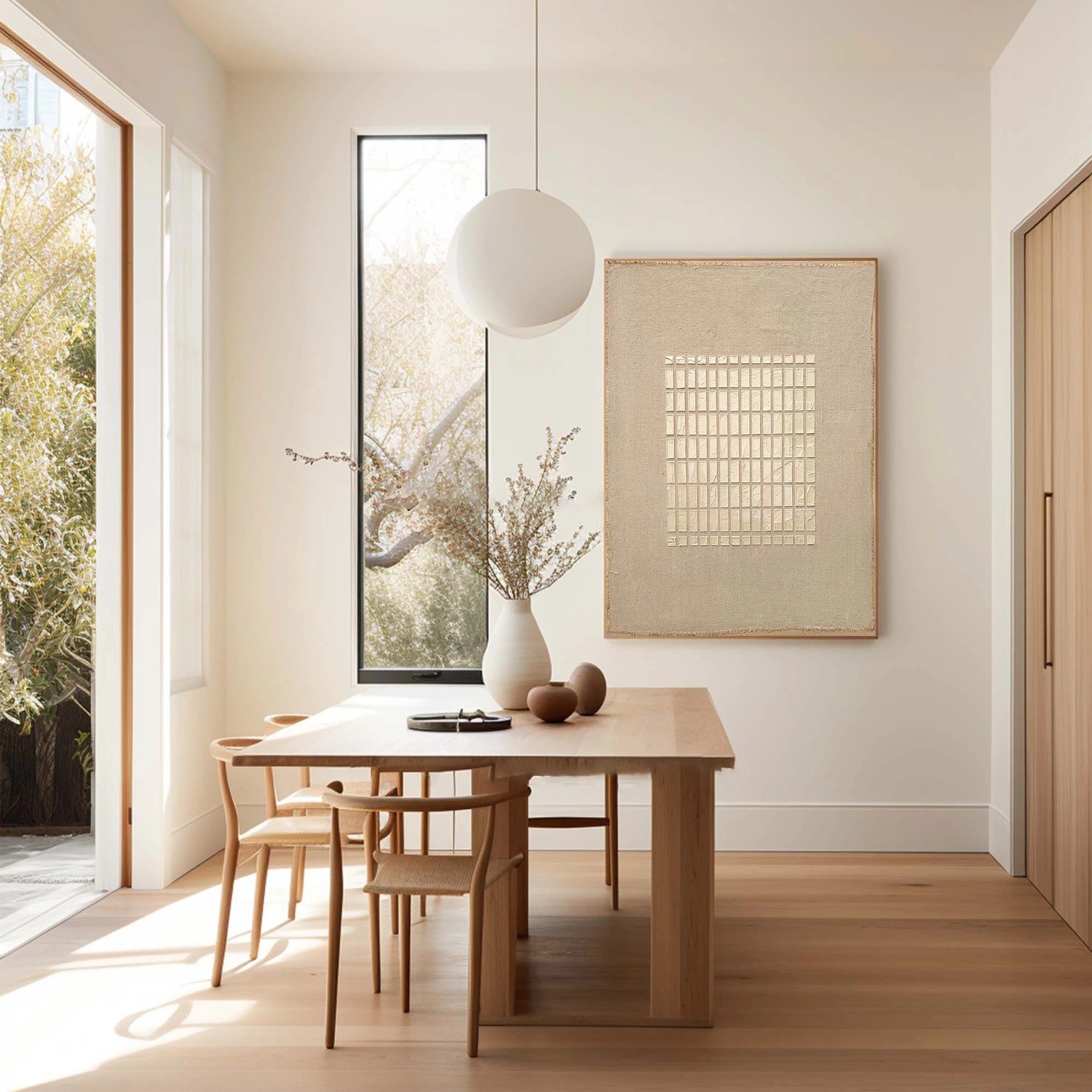 Wabi Sabi Abstract Wall Art #WA080