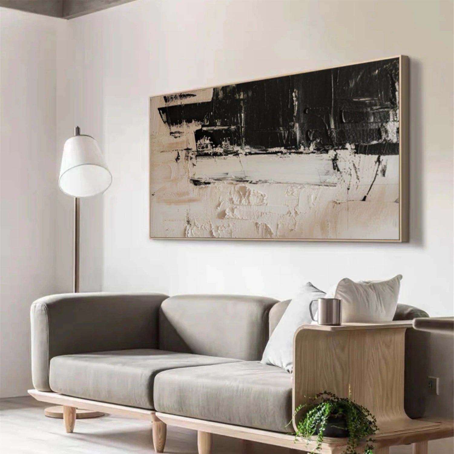 Abstract Textured Wall Art #AW135