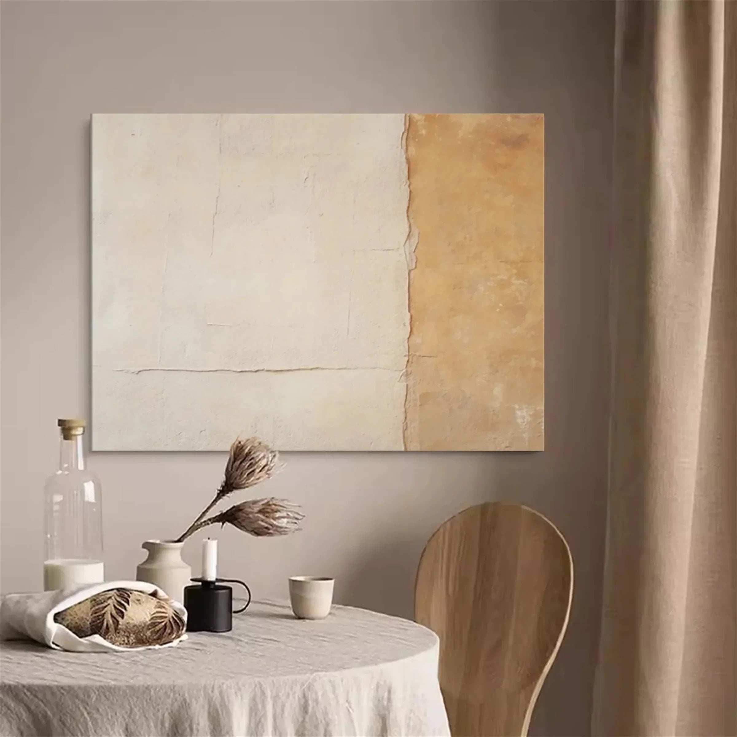 Wabi Sabi Abstract Wall Art #WA173
