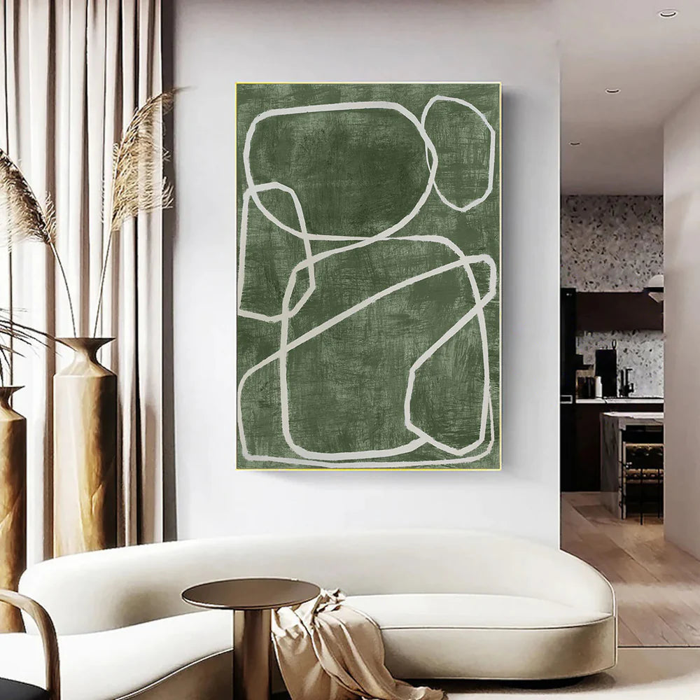 Wabi Sabi Abstract Wall Art #WA154