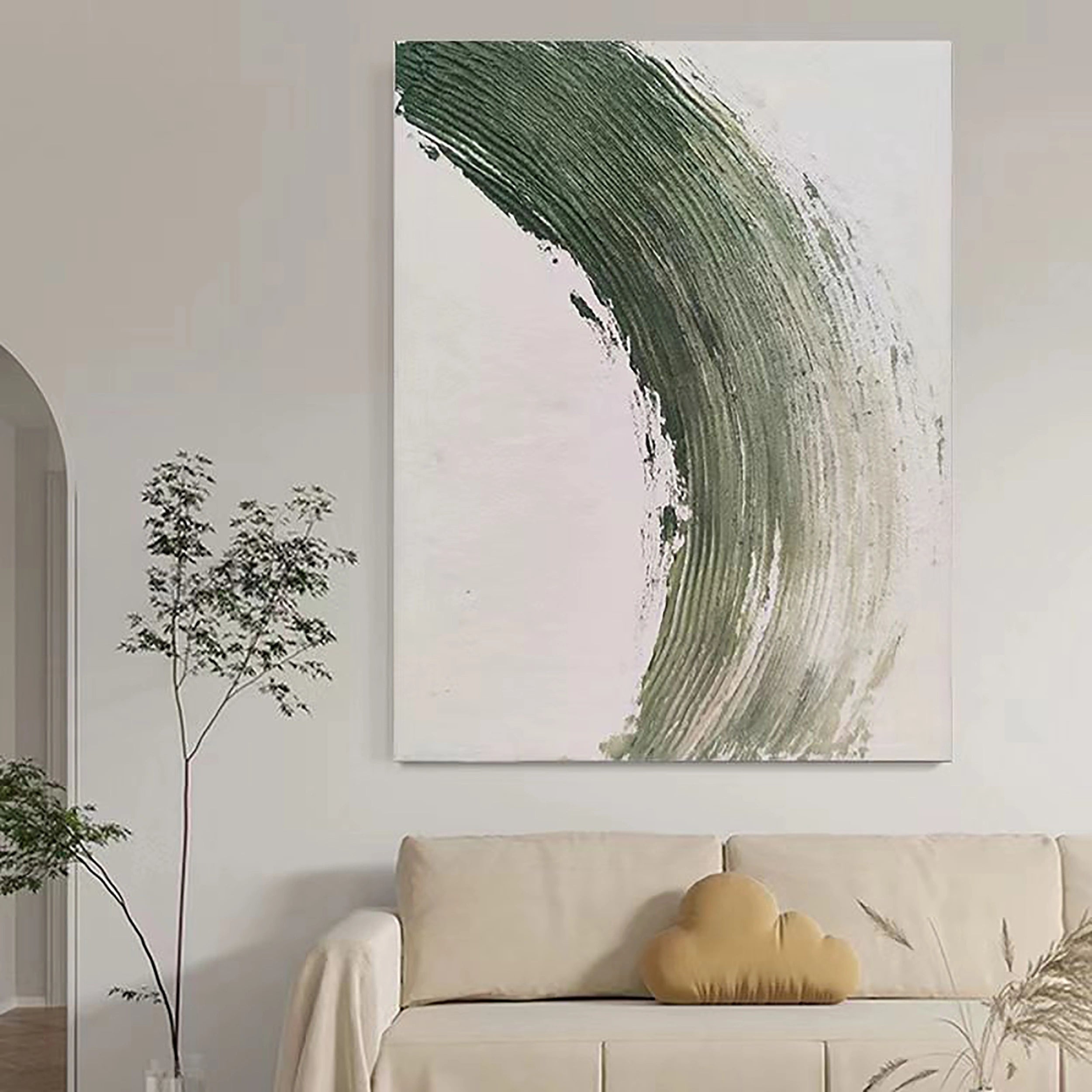 Wabi Sabi Abstract Wall Art #WA076