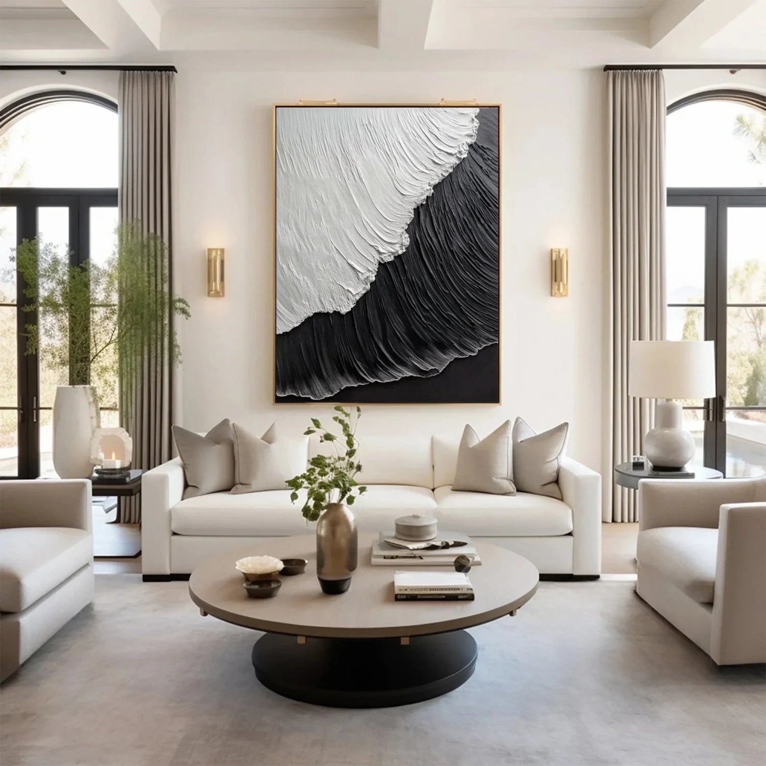 Sky and Ocean Painting #SO169