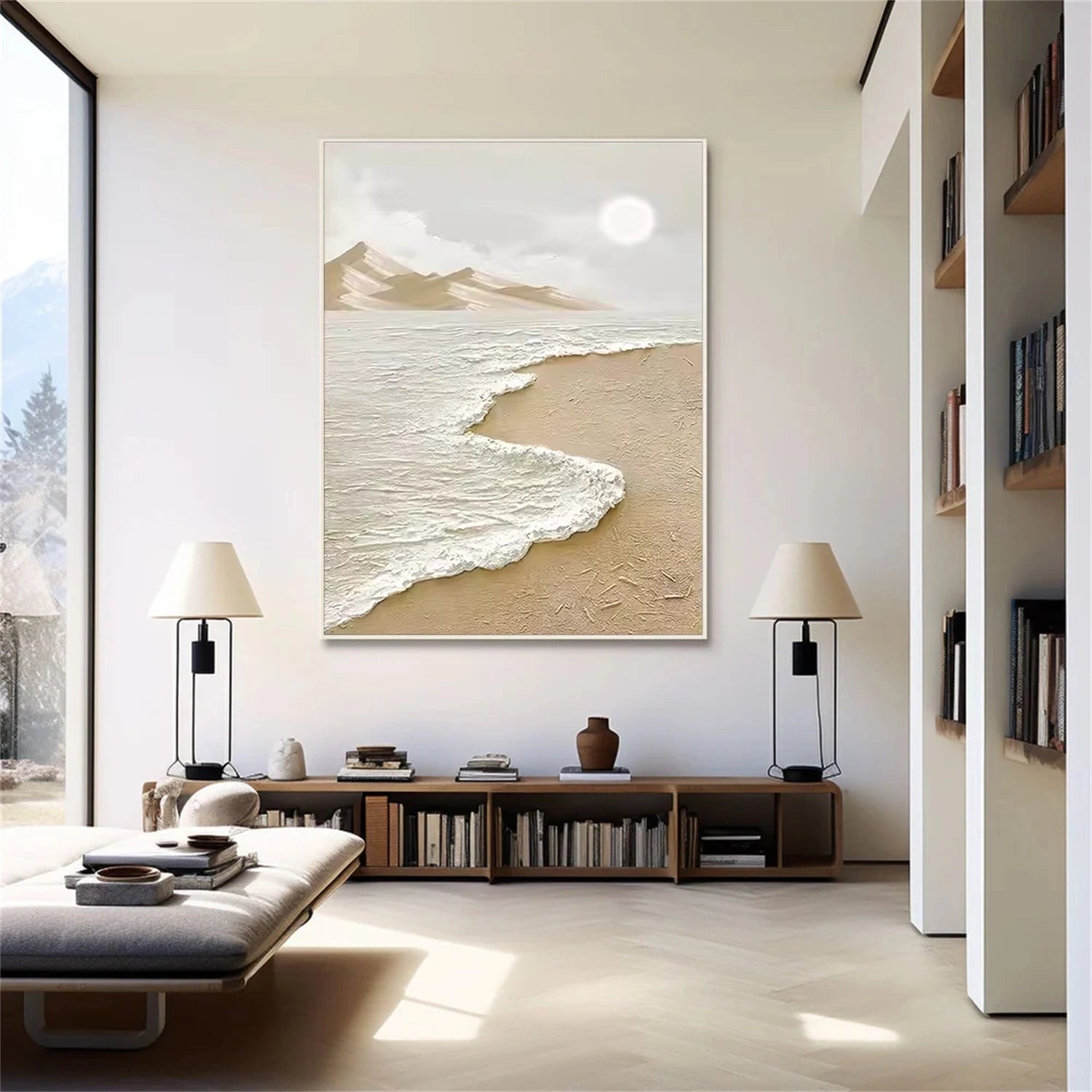 Sky and Ocean Painting #SO211