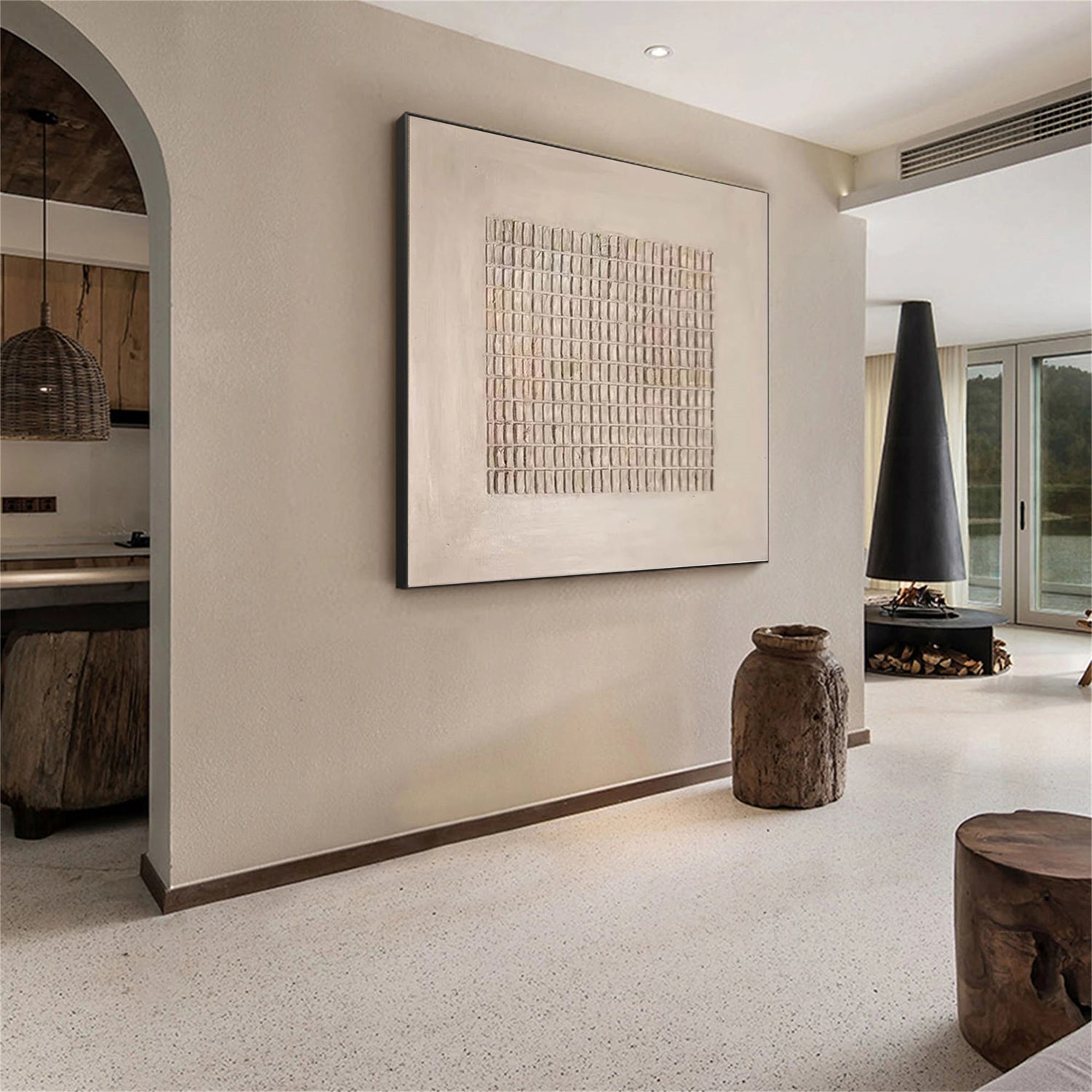 Wabi Sabi Abstract Wall Art #WA052