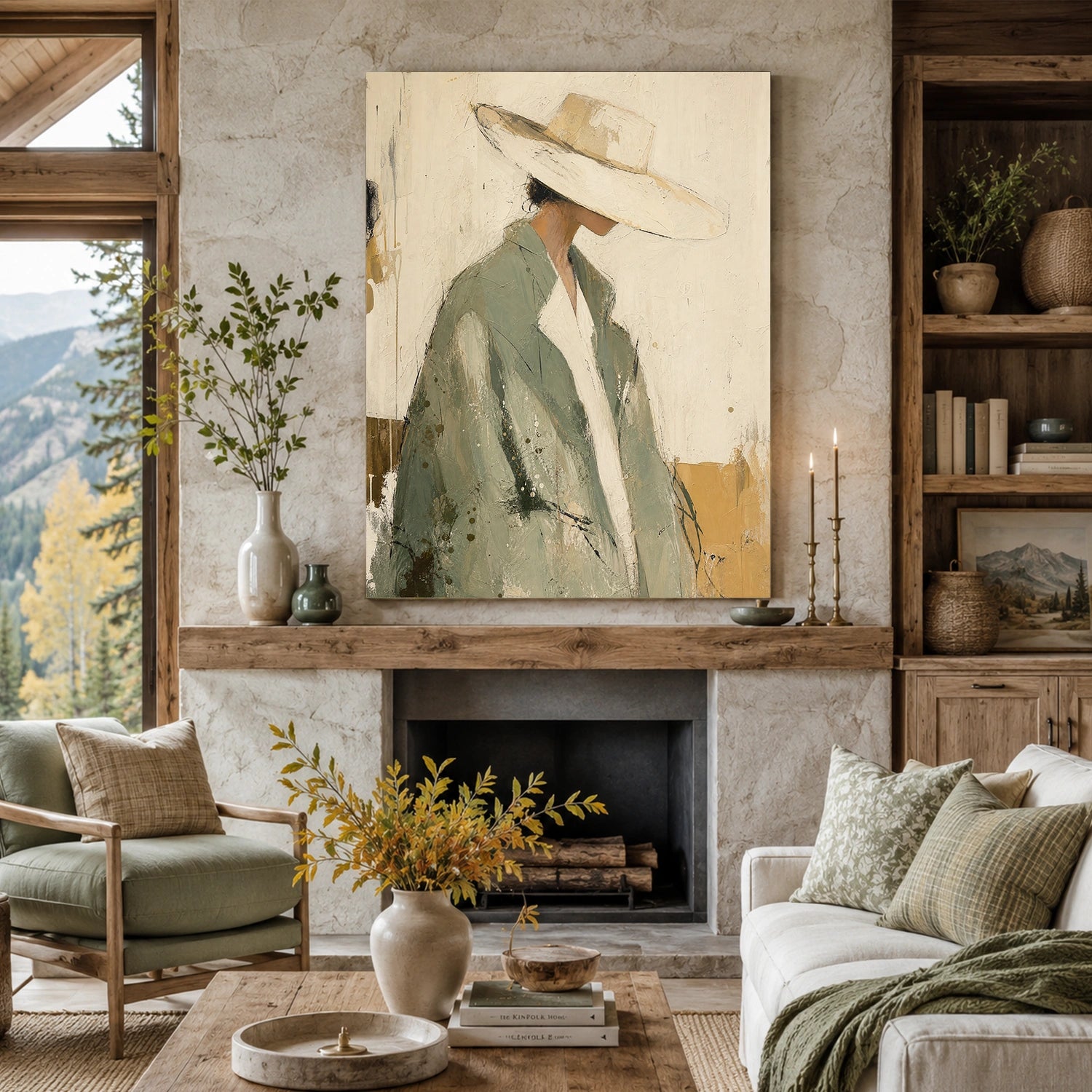 Western Cowboy Art #VA028