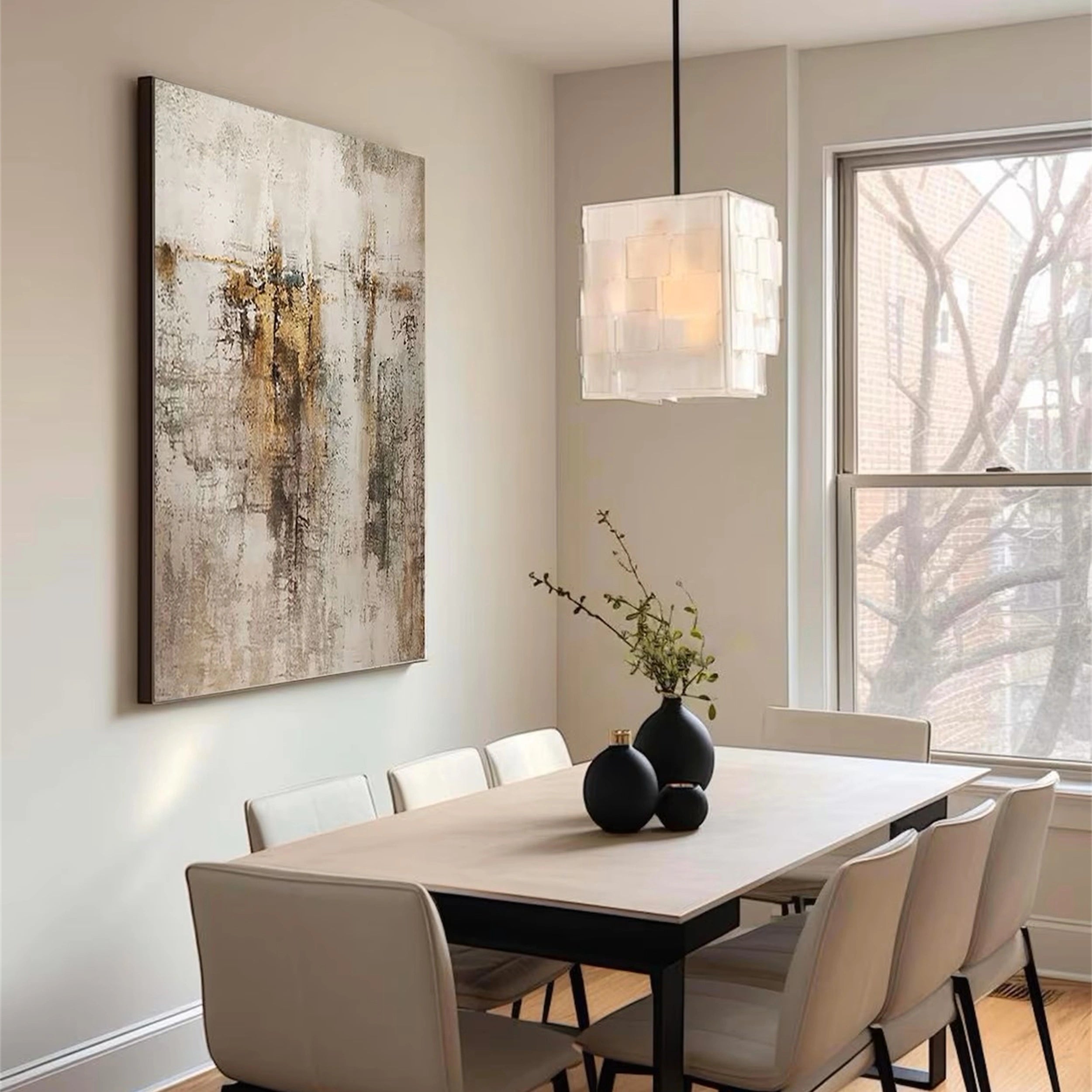 Wabi Sabi Abstract Wall Art #WA118