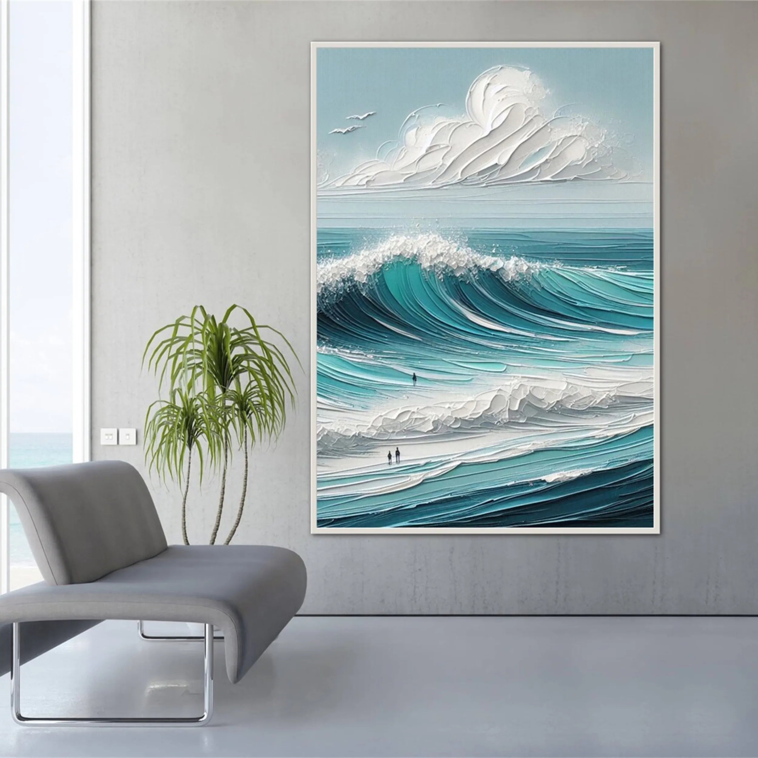 Sky and Ocean painting #SO084