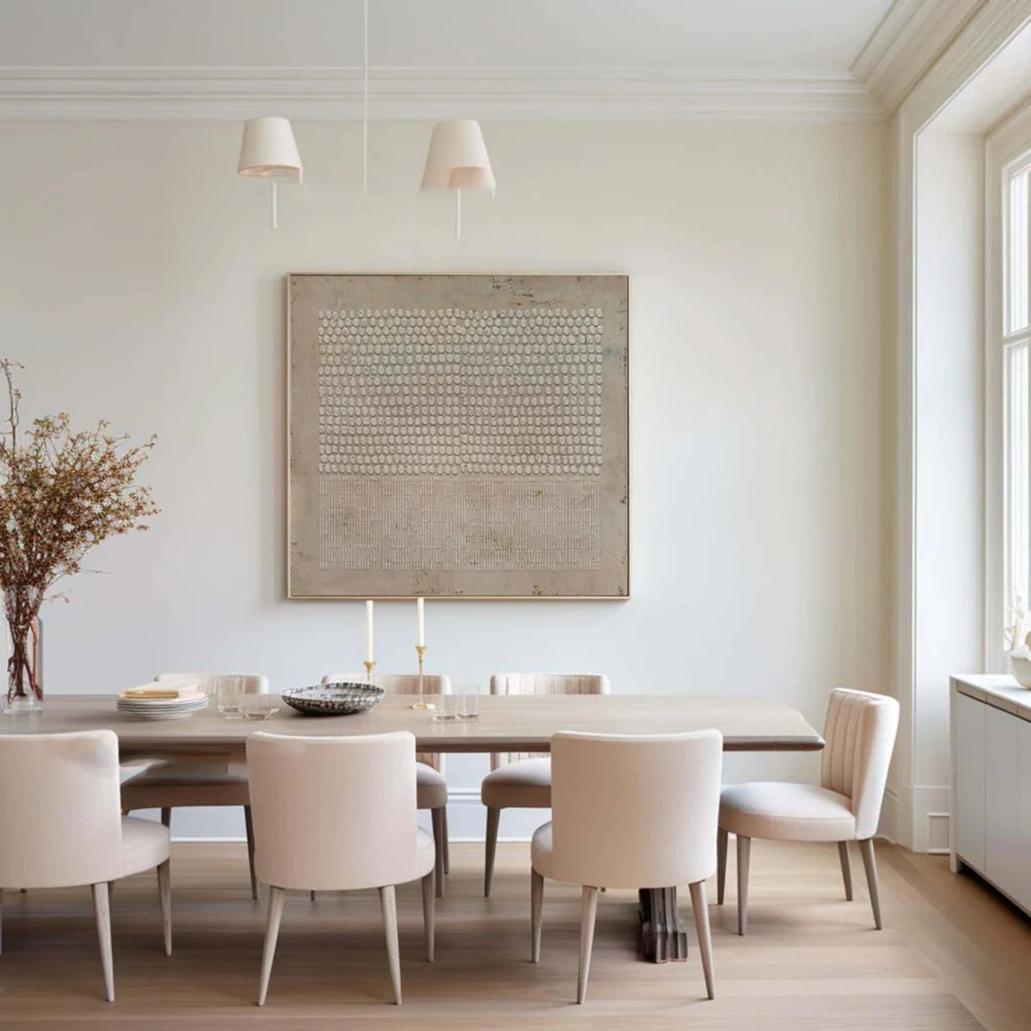 Wabi Sabi Abstract Wall Art #WA001