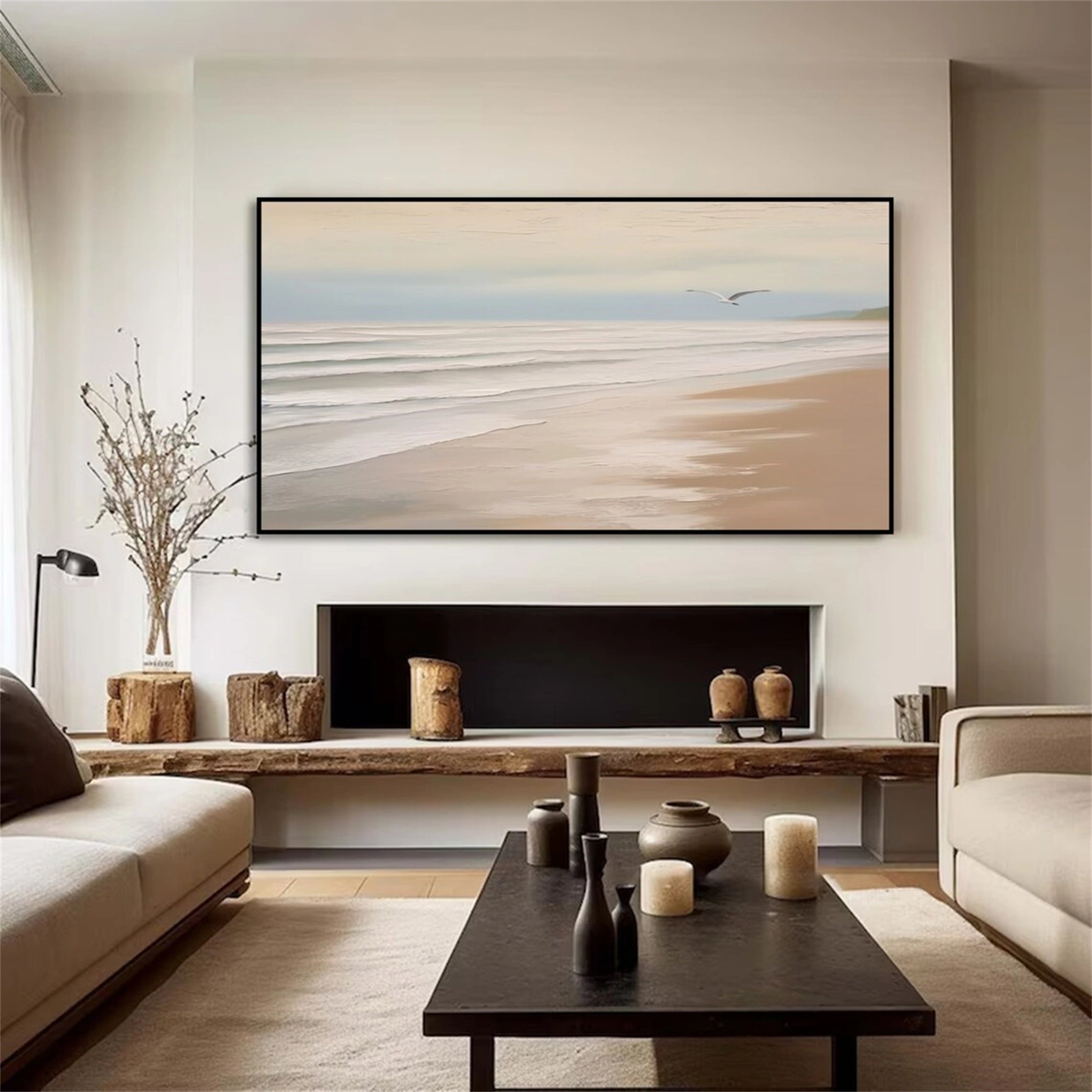 Sky And Ocean Painting #SO044