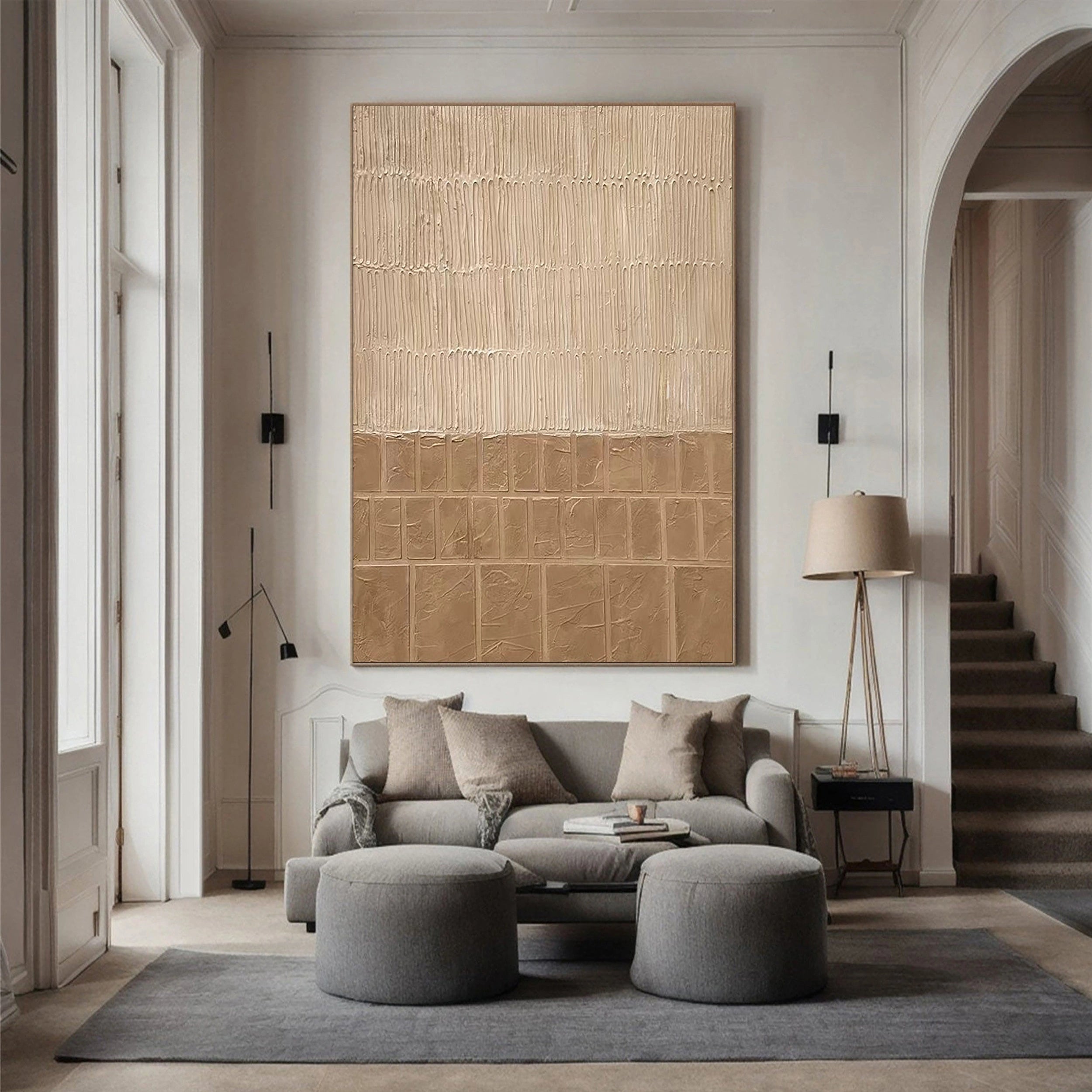 Wabi Sabi Abstract Wall Art #WA084