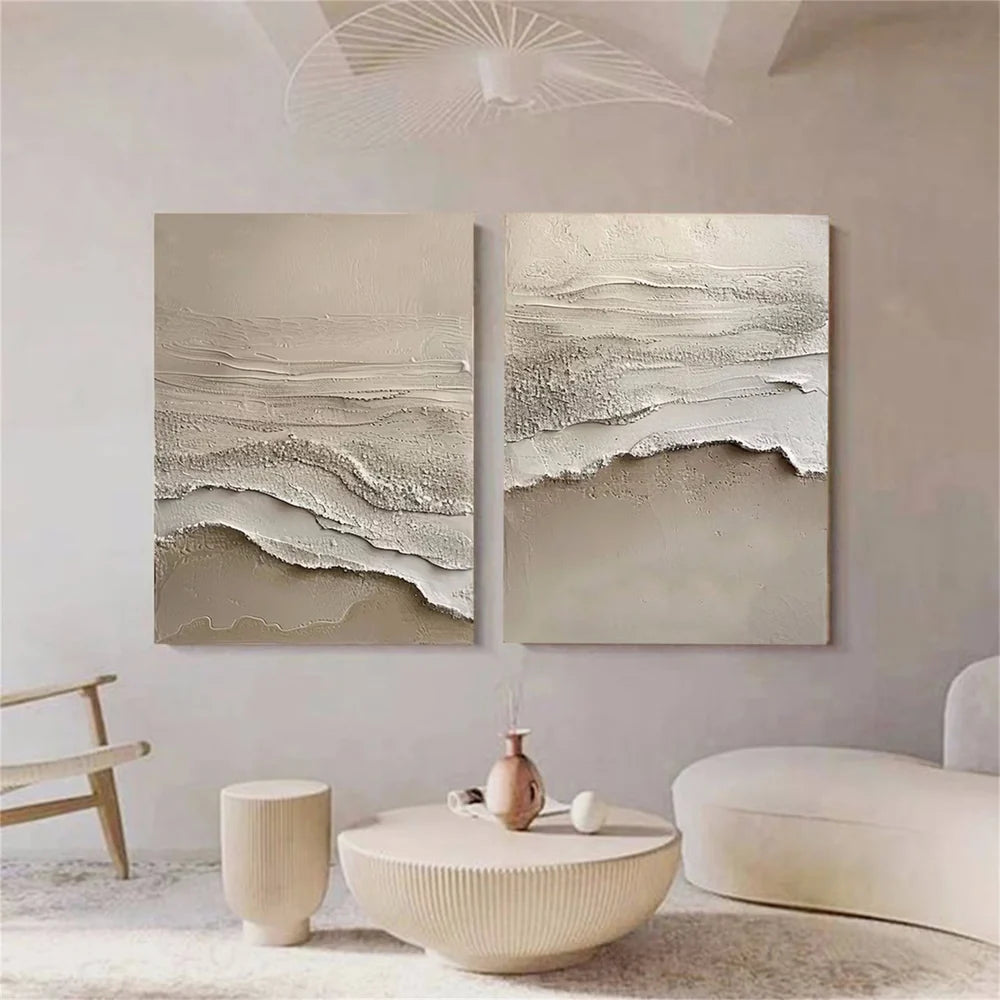 Sky And Ocean Painting Set of 2 #SO161