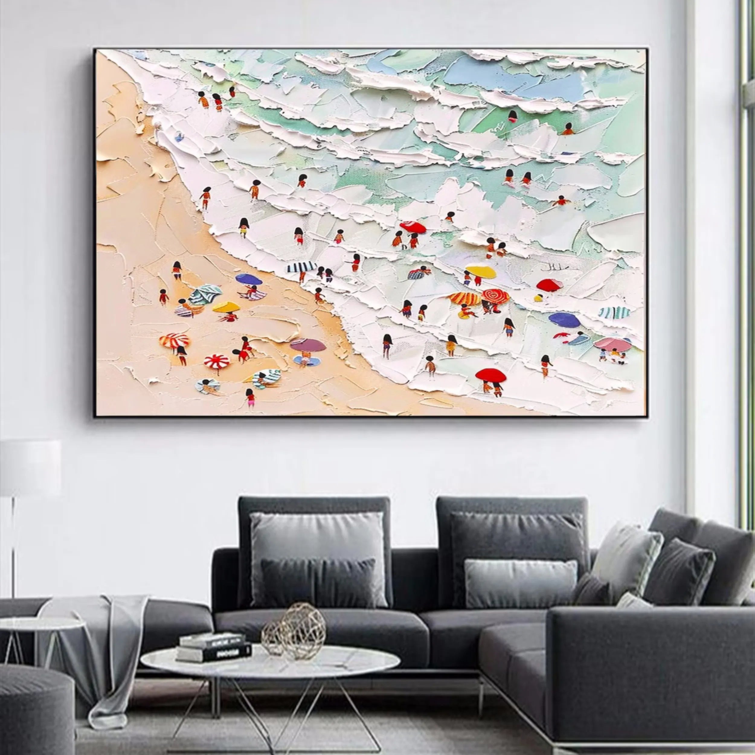 Sky And Ocean Painting #SO154