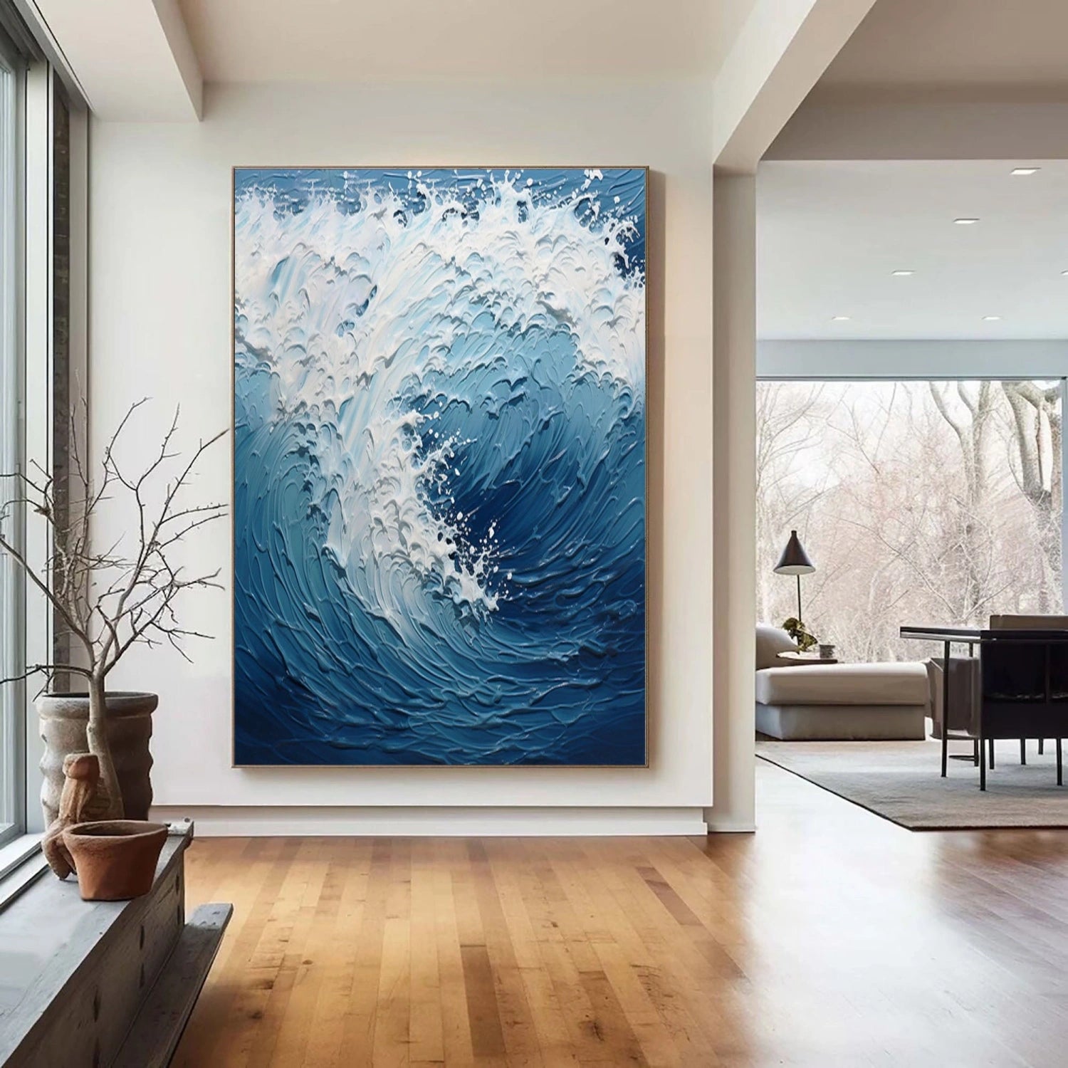 Sky and Ocean Painting #SO186