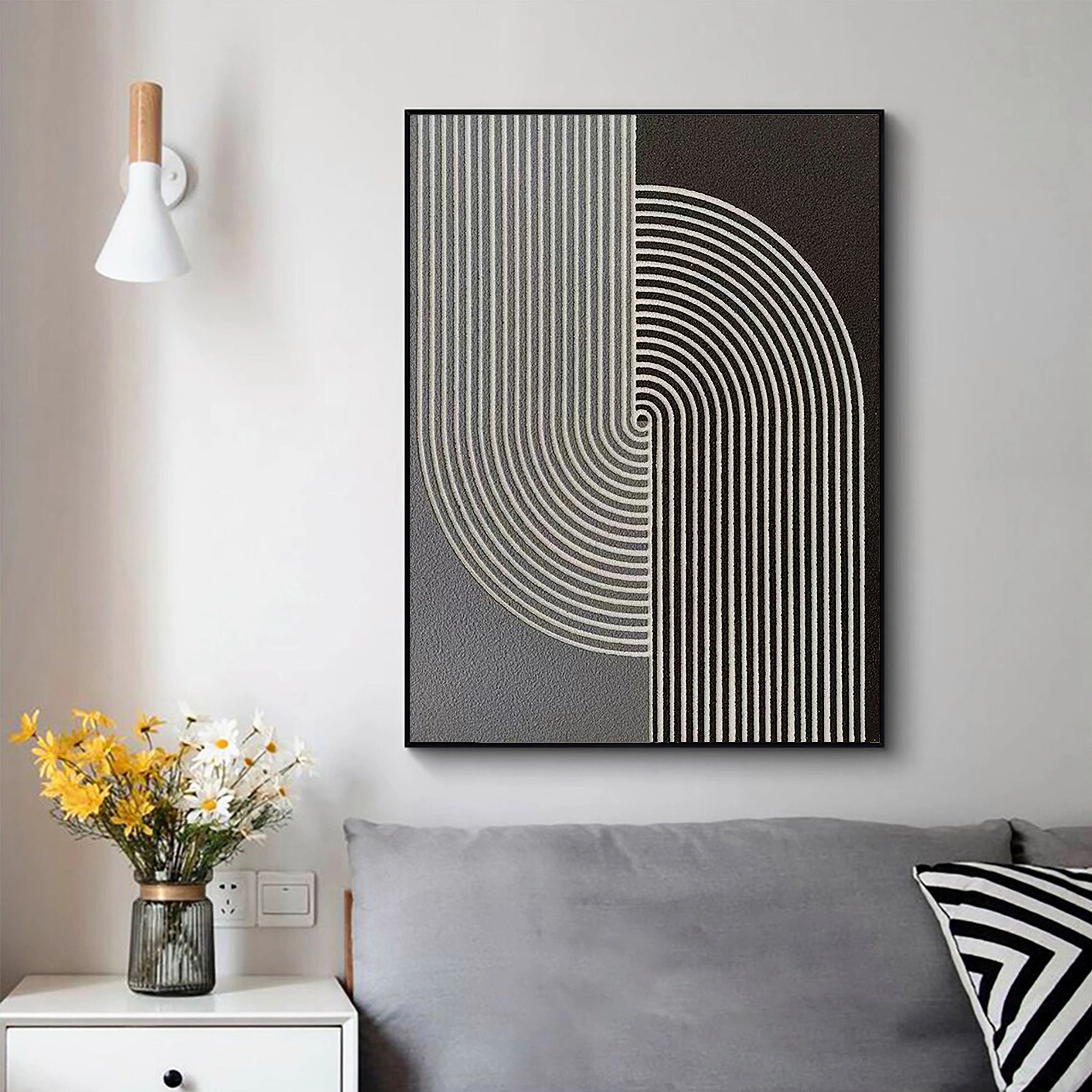 Wabi Sabi Abstract Wall Art #WA085