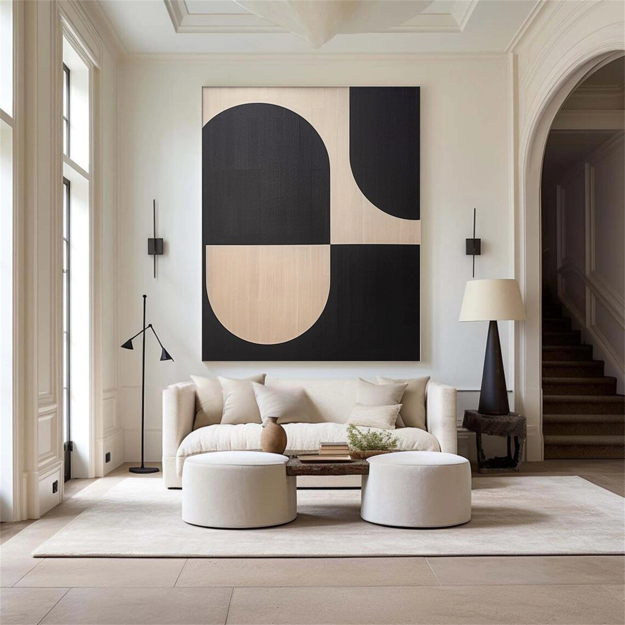 Wabi Sabi Abstract Wall Art #WA125