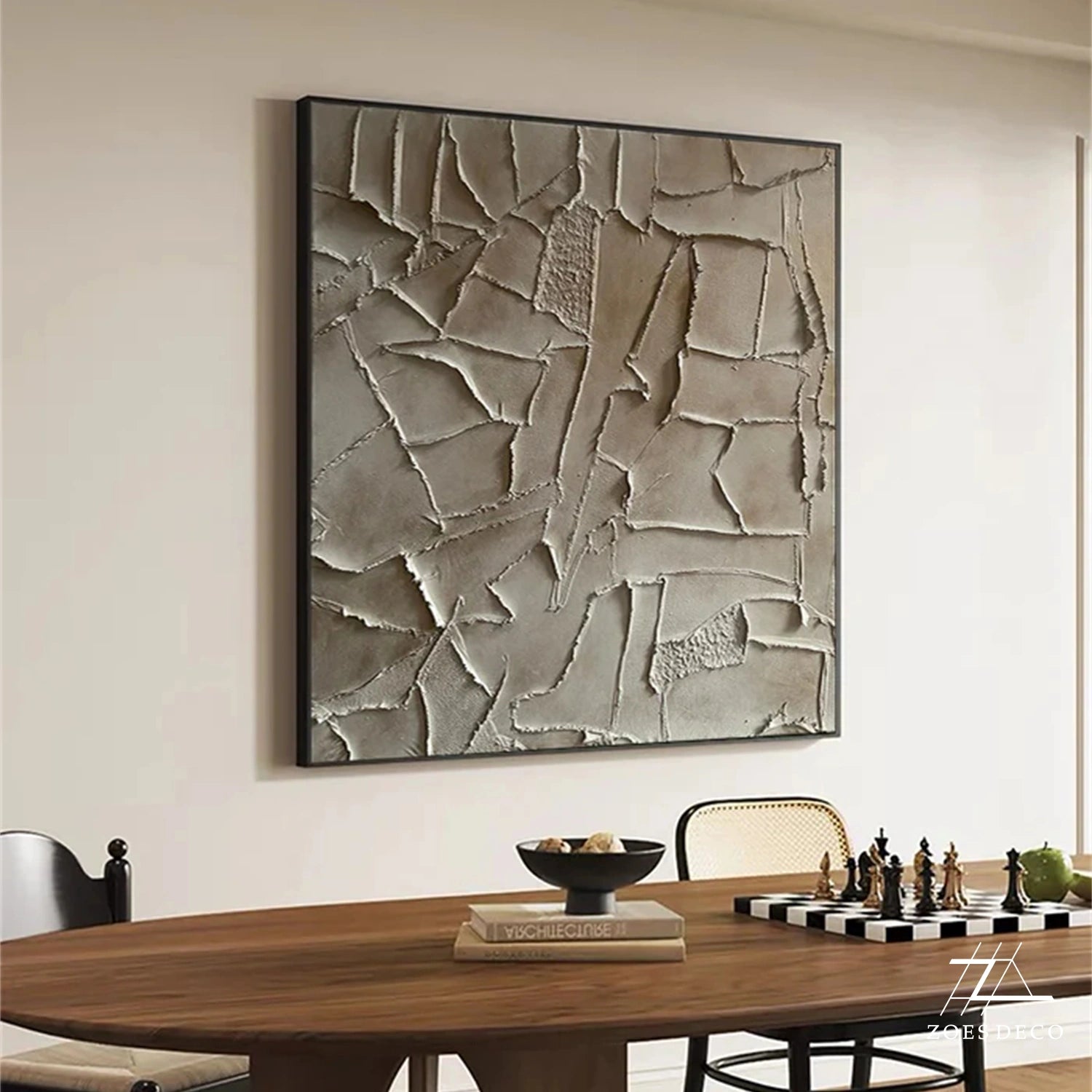 Wabi Sabi Abstract Wall Art #WA157