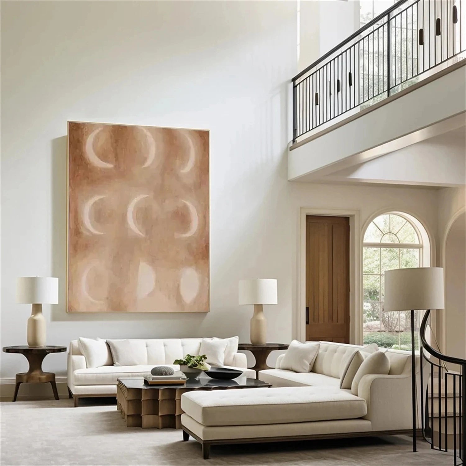 Wabi Sabi Abstract Canvas Art #WA210