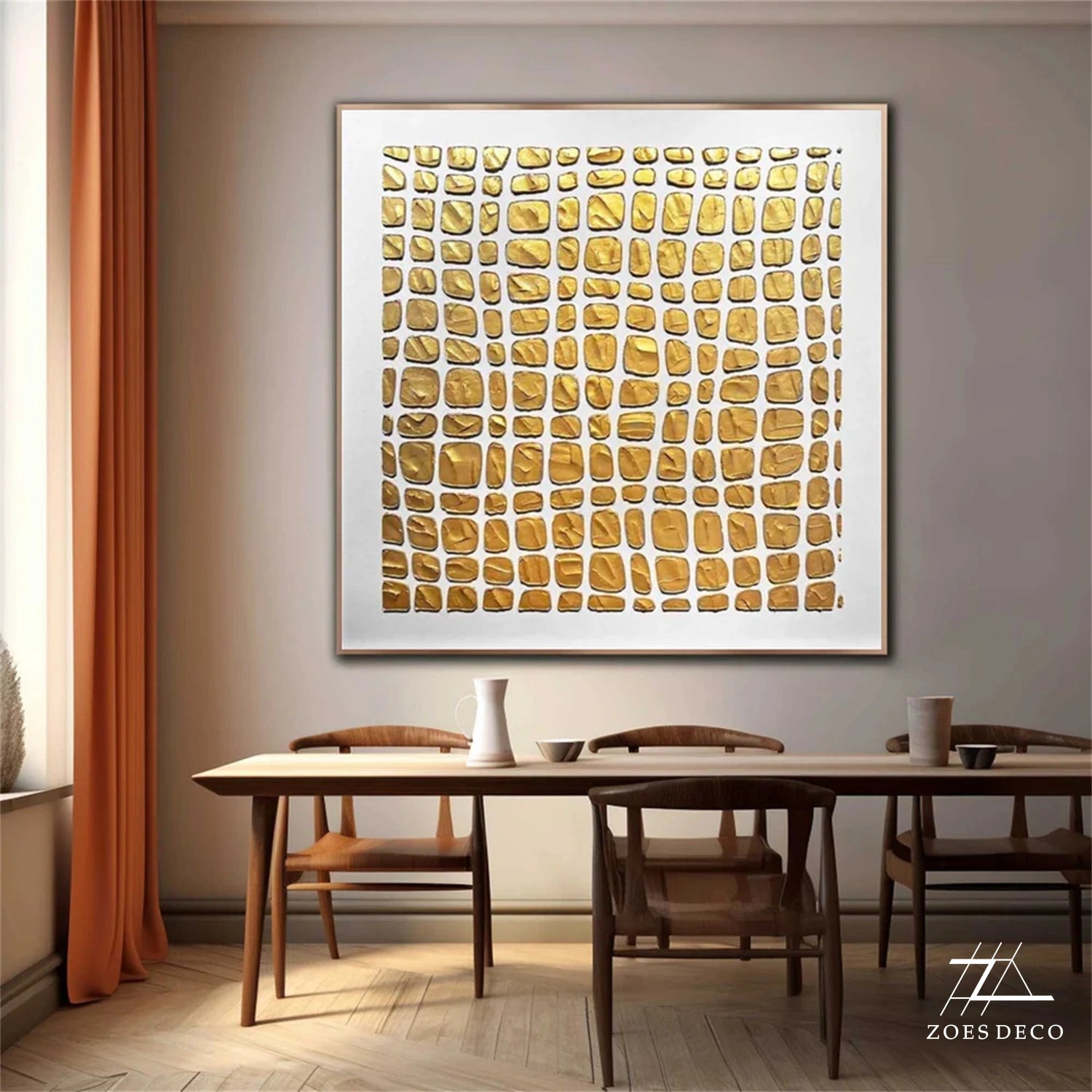 Wabi Sabi Abstract Wall Art #WA158