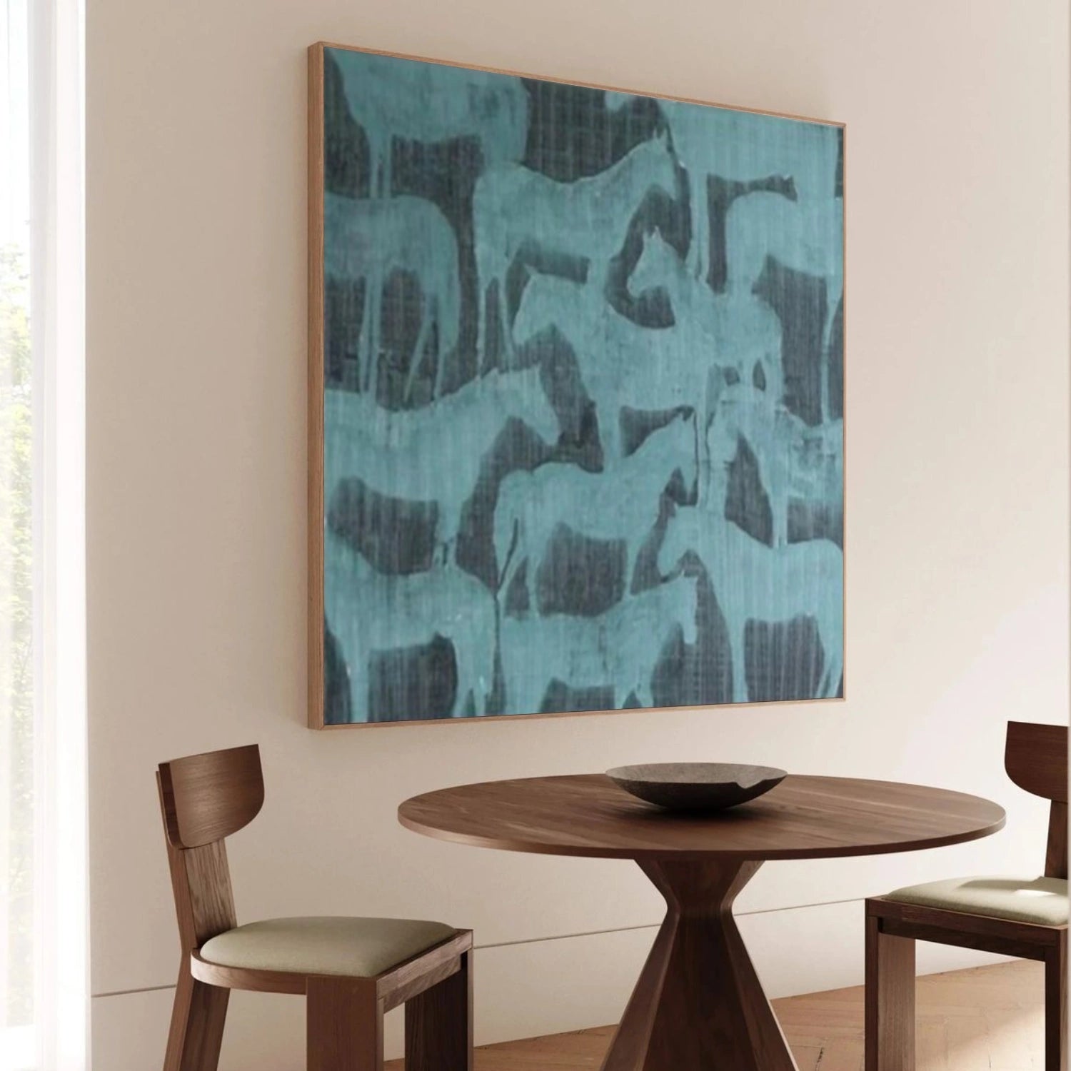 Abstract Animal Horse Wall Art #AT066