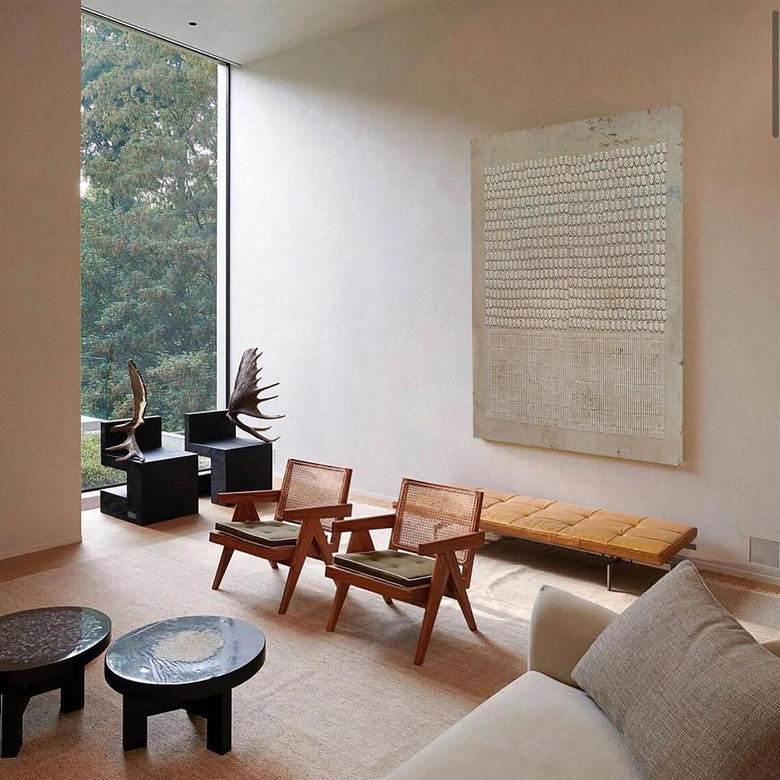 Wabi Sabi Abstract Wall Art #WA128