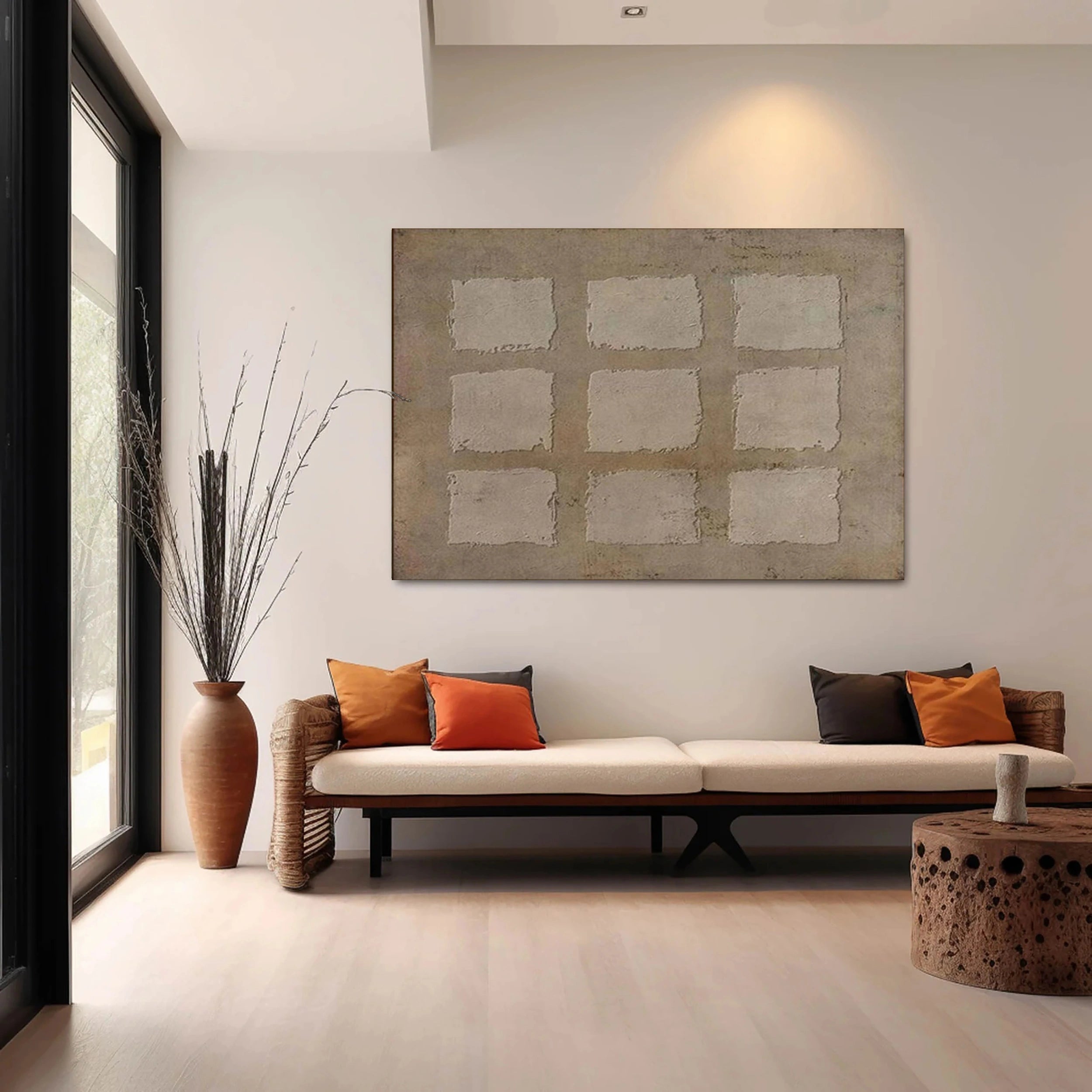 Wabi Sabi Abstract Wall Art #WA116