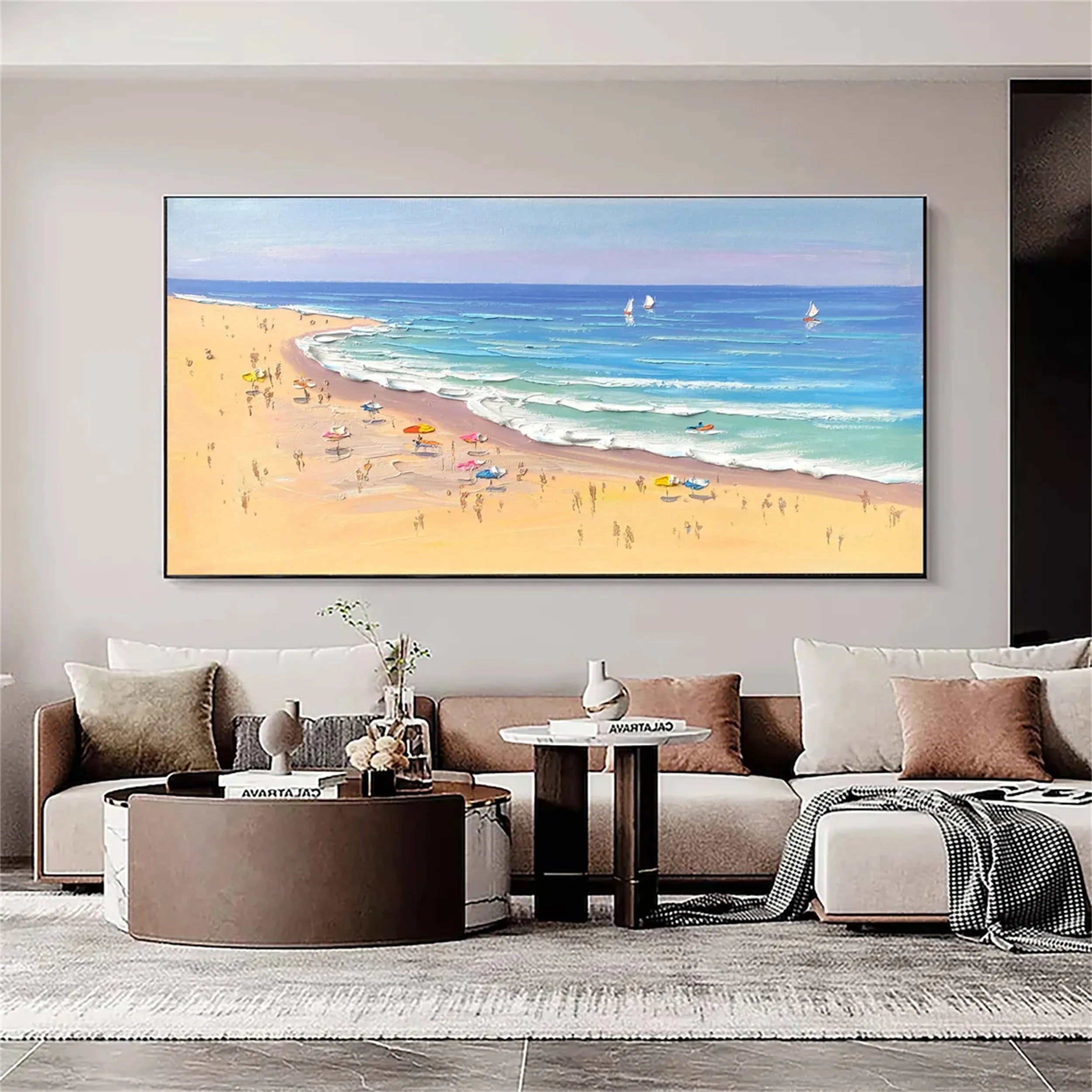 Sky And Ocean Painting #SO110