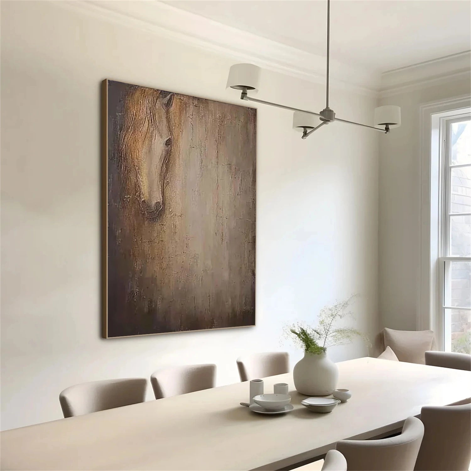 Abstract Animal Horse Wall Art #AT069