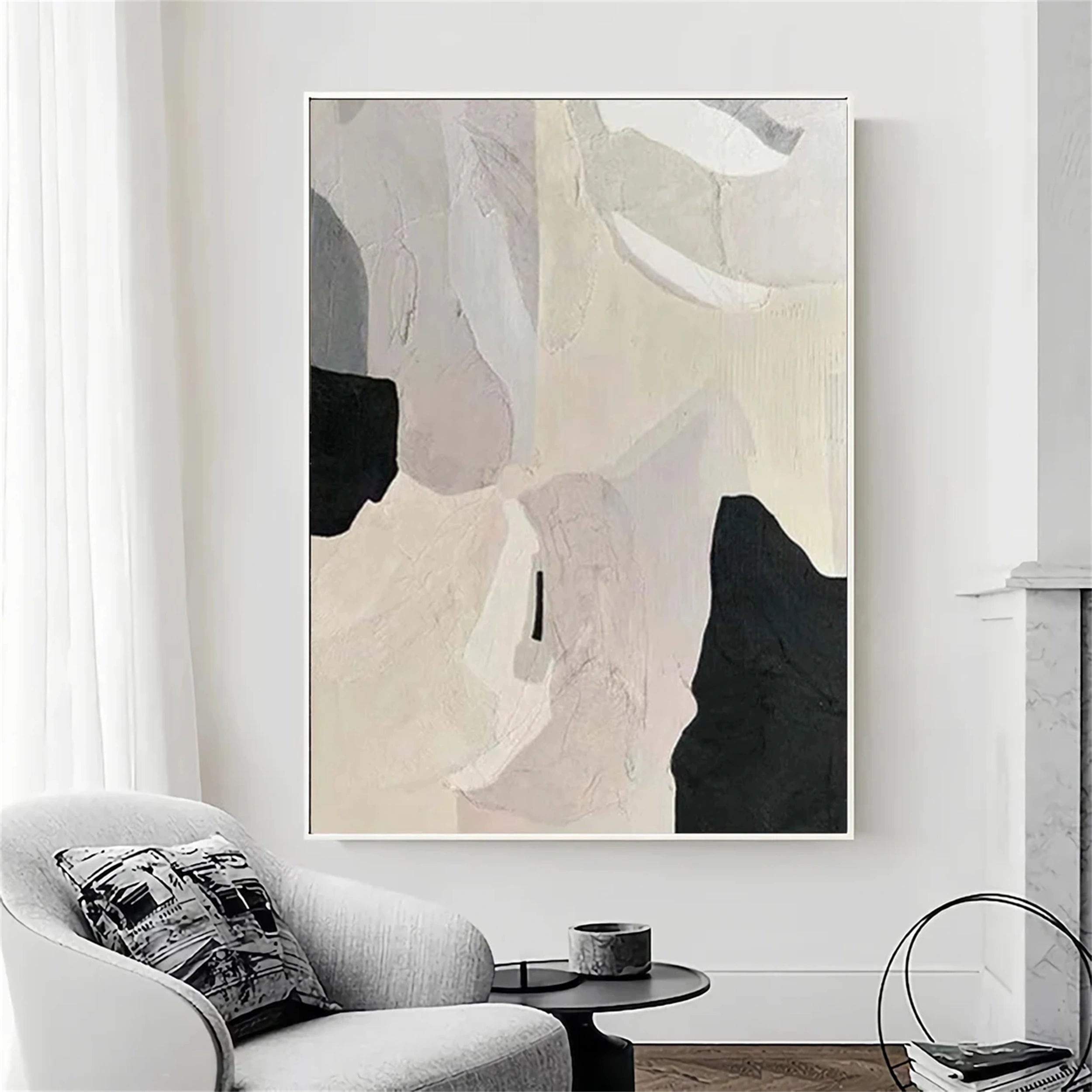 Wabi Sabi Abstract Wall Art #WA124