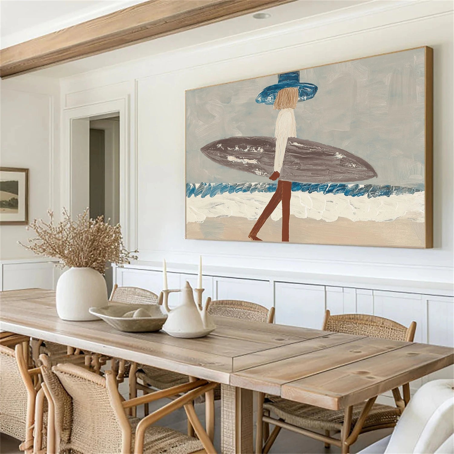 Abstract Portrait Wall Art #WP034