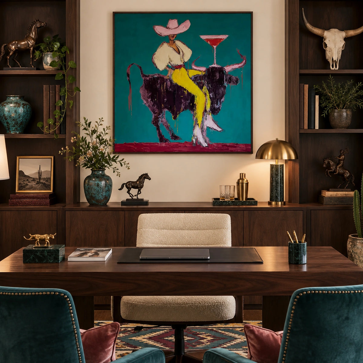 Western Cowboy Art #VA080