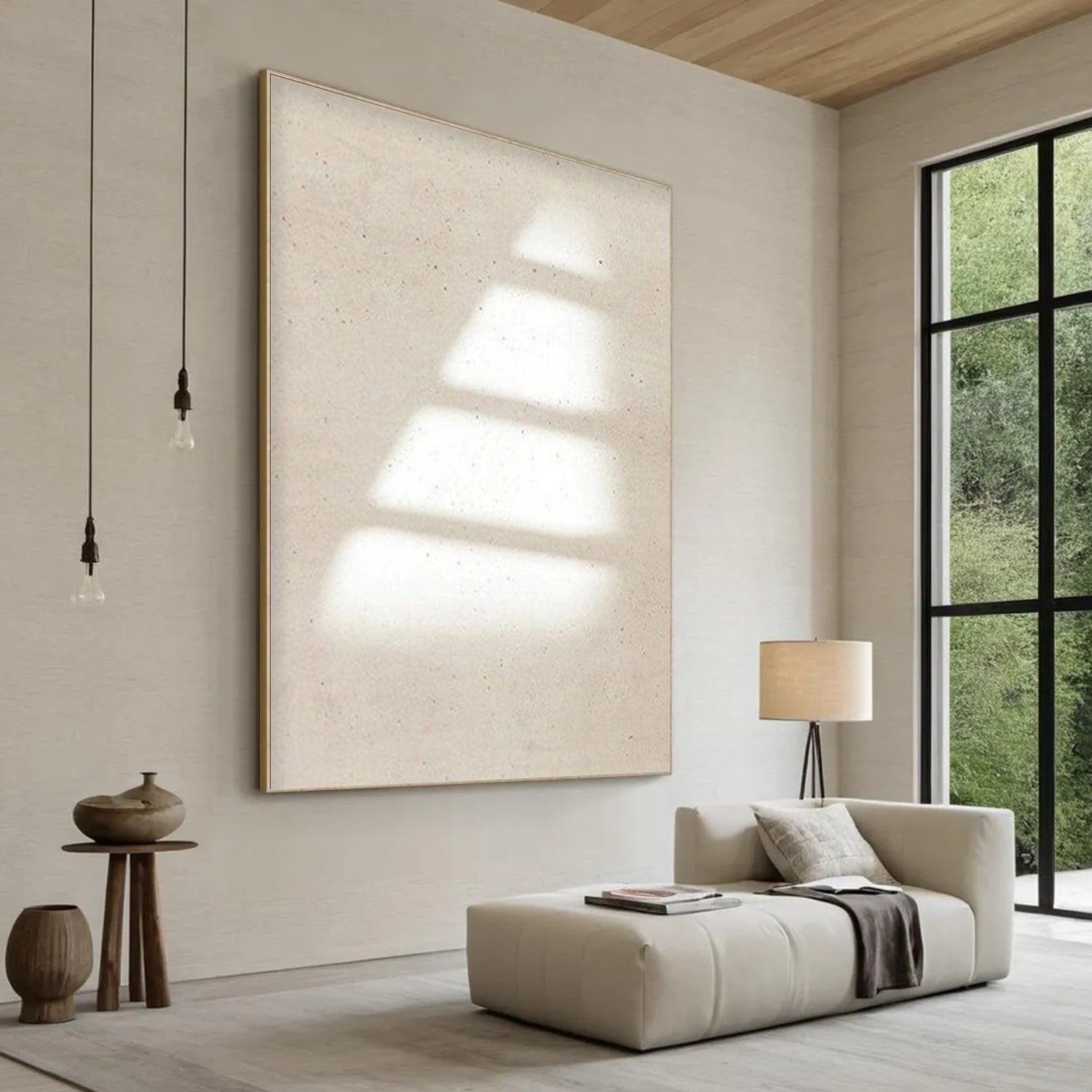 White Minimalist Wall Art #WT251