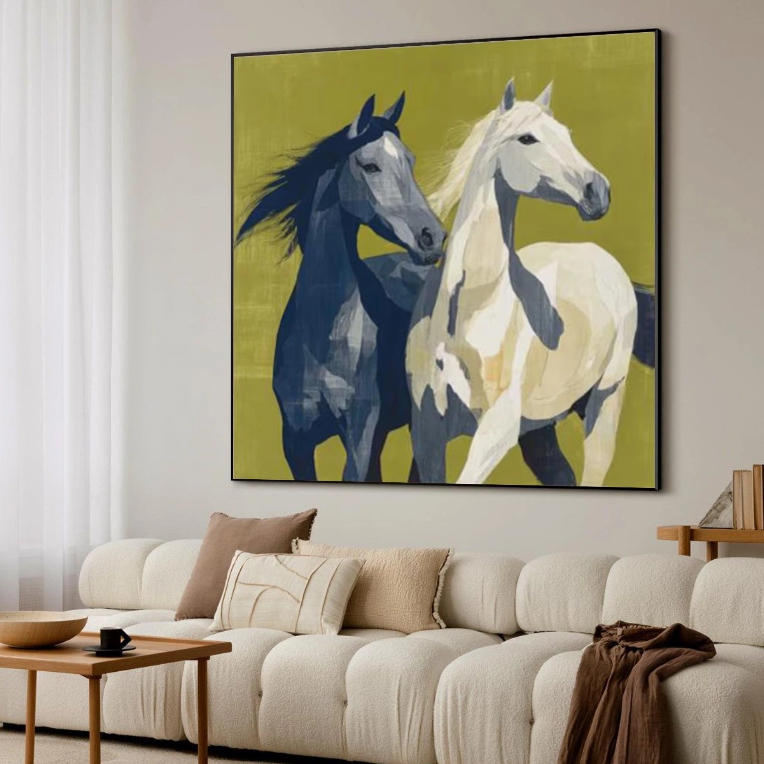Abstract Animal Horse Wall Art #AT067