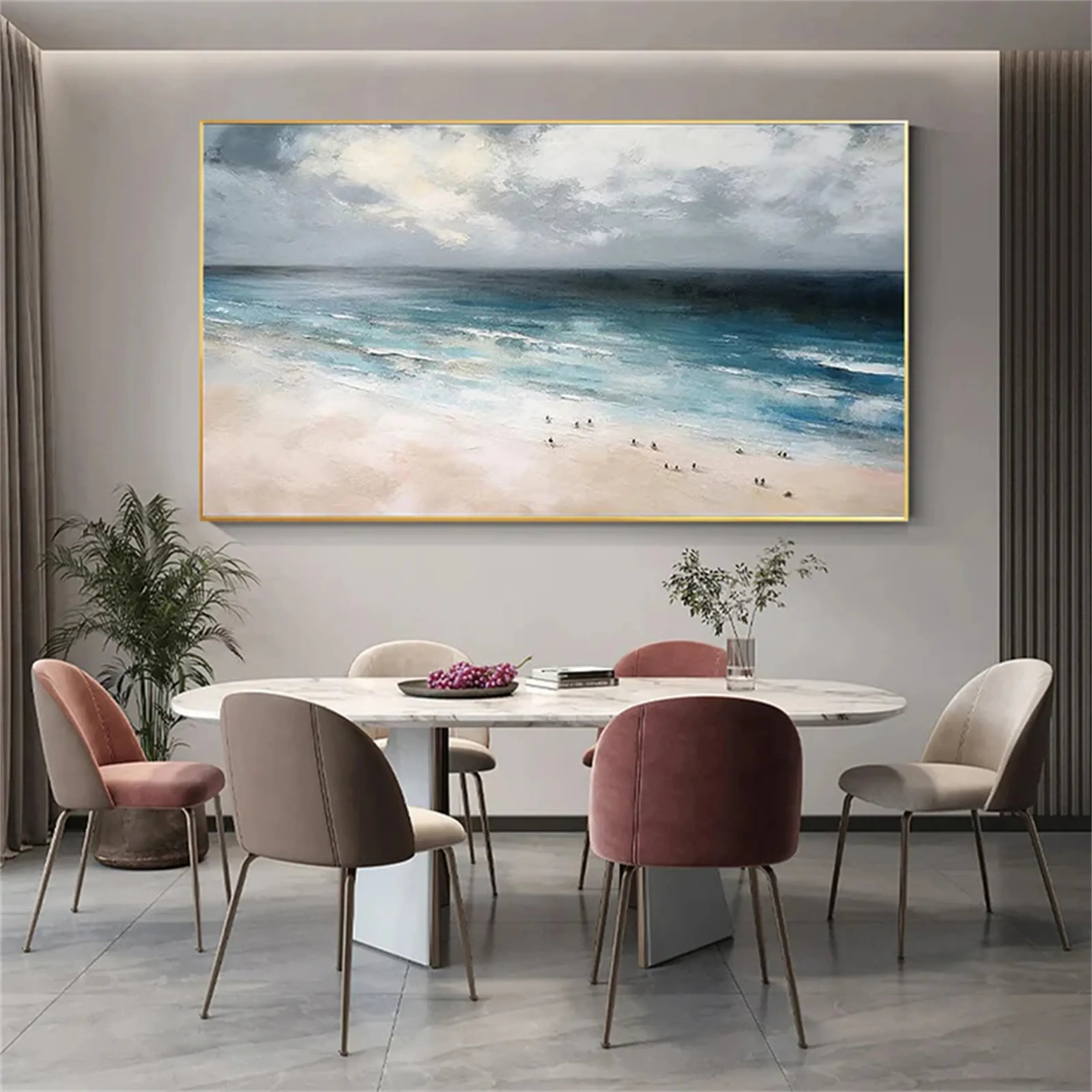 Sky And Ocean Painting #SO092
