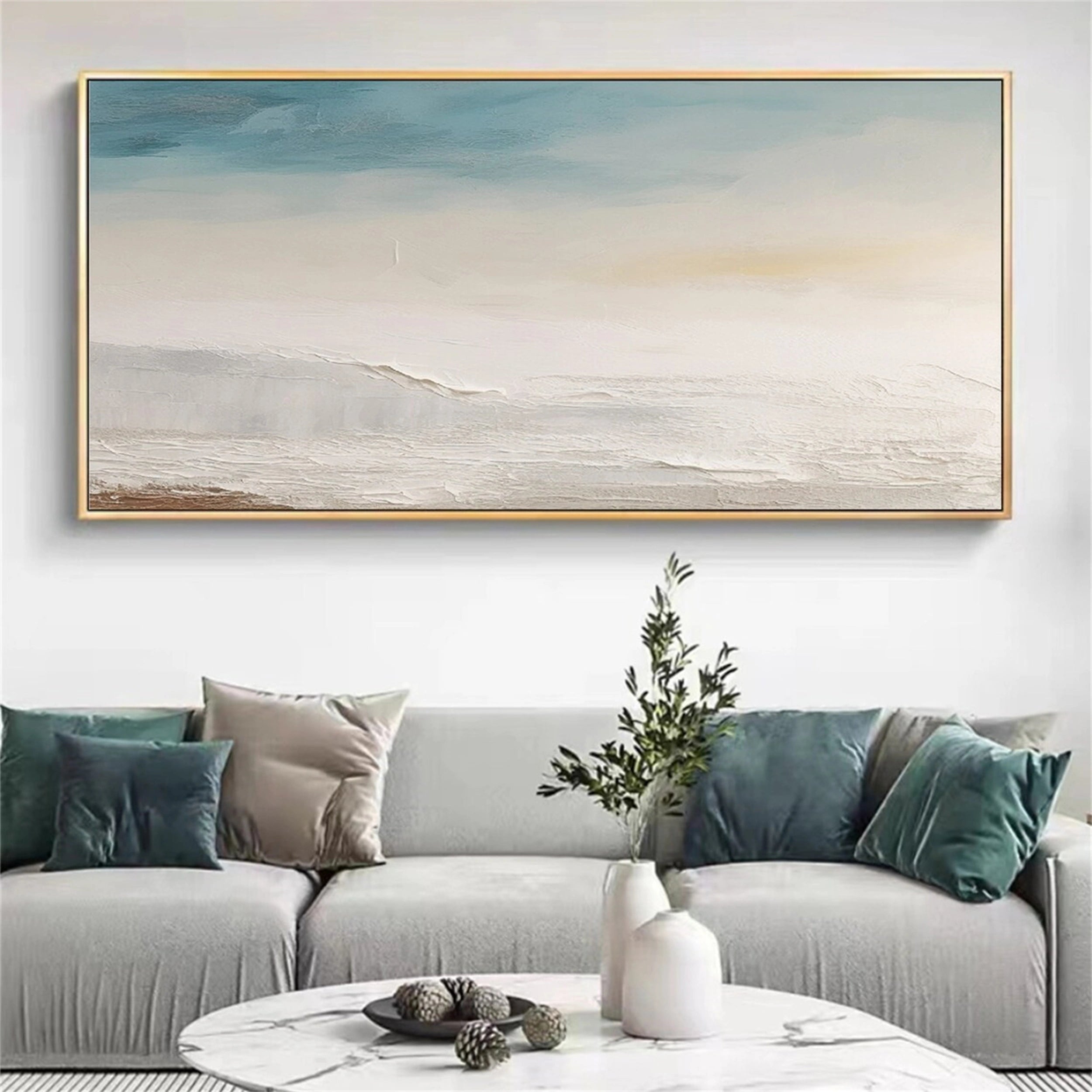 Sky And Ocean Painting #SO050