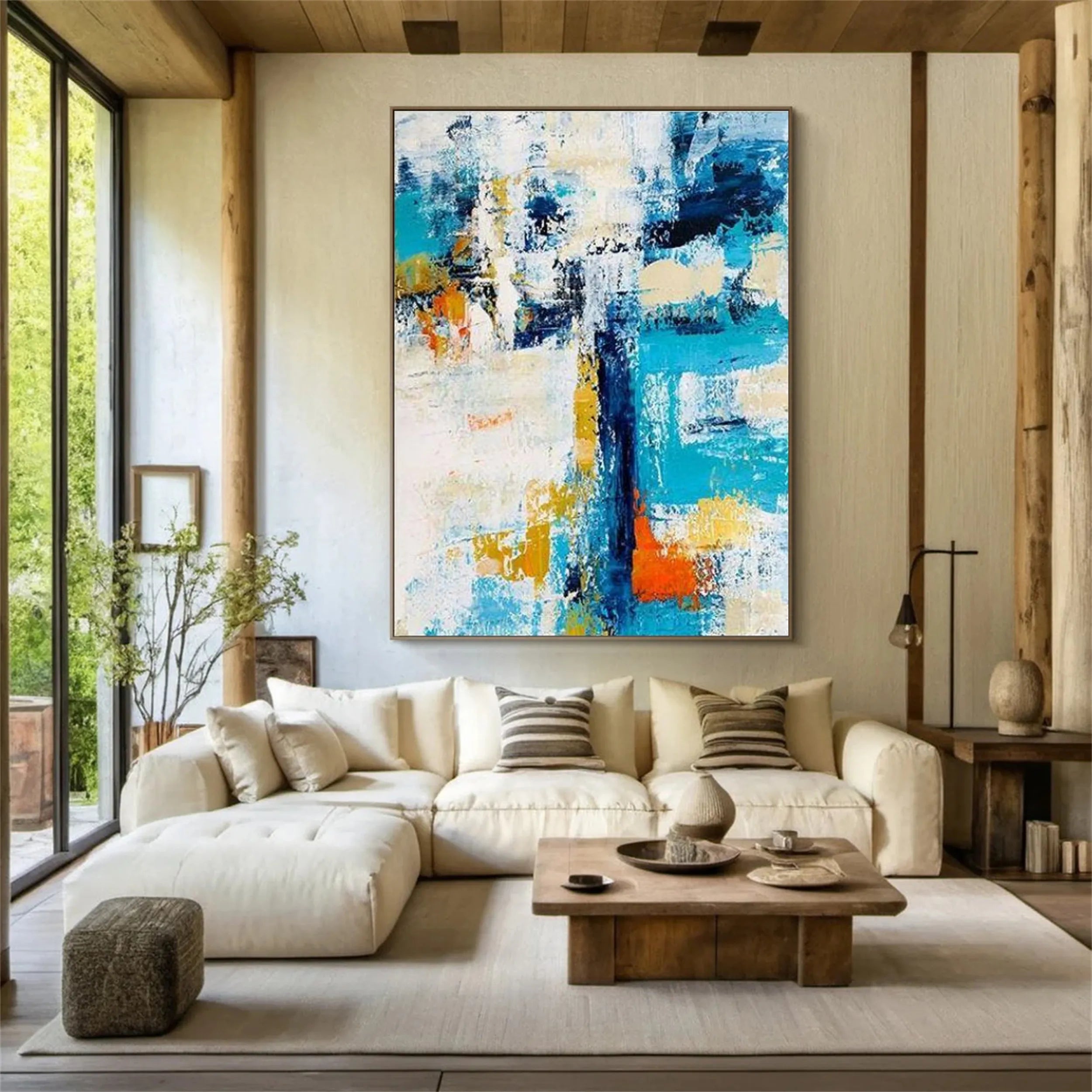 Abstract Texture Wall Art #AW019
