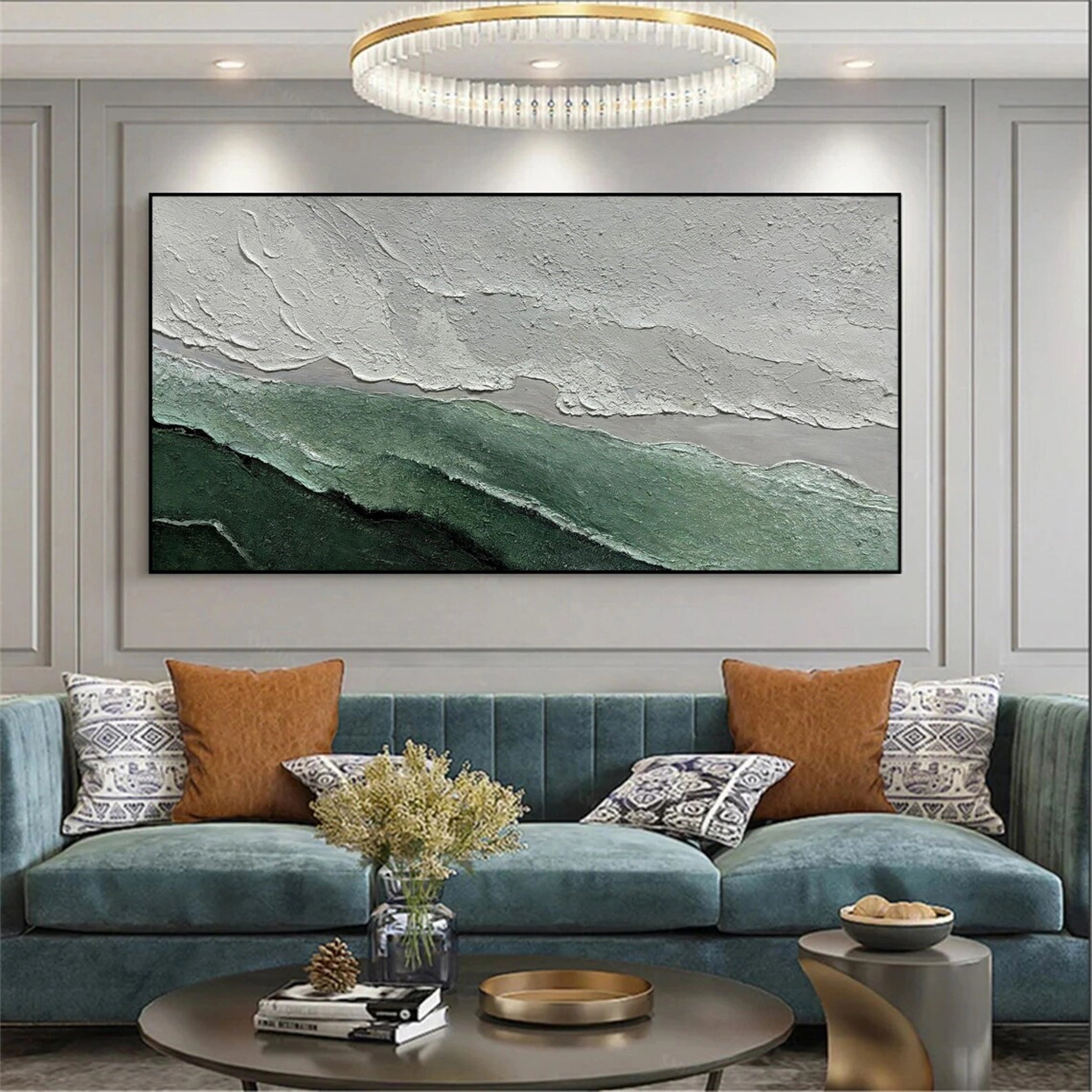 Sky And Ocean Painting #SO053