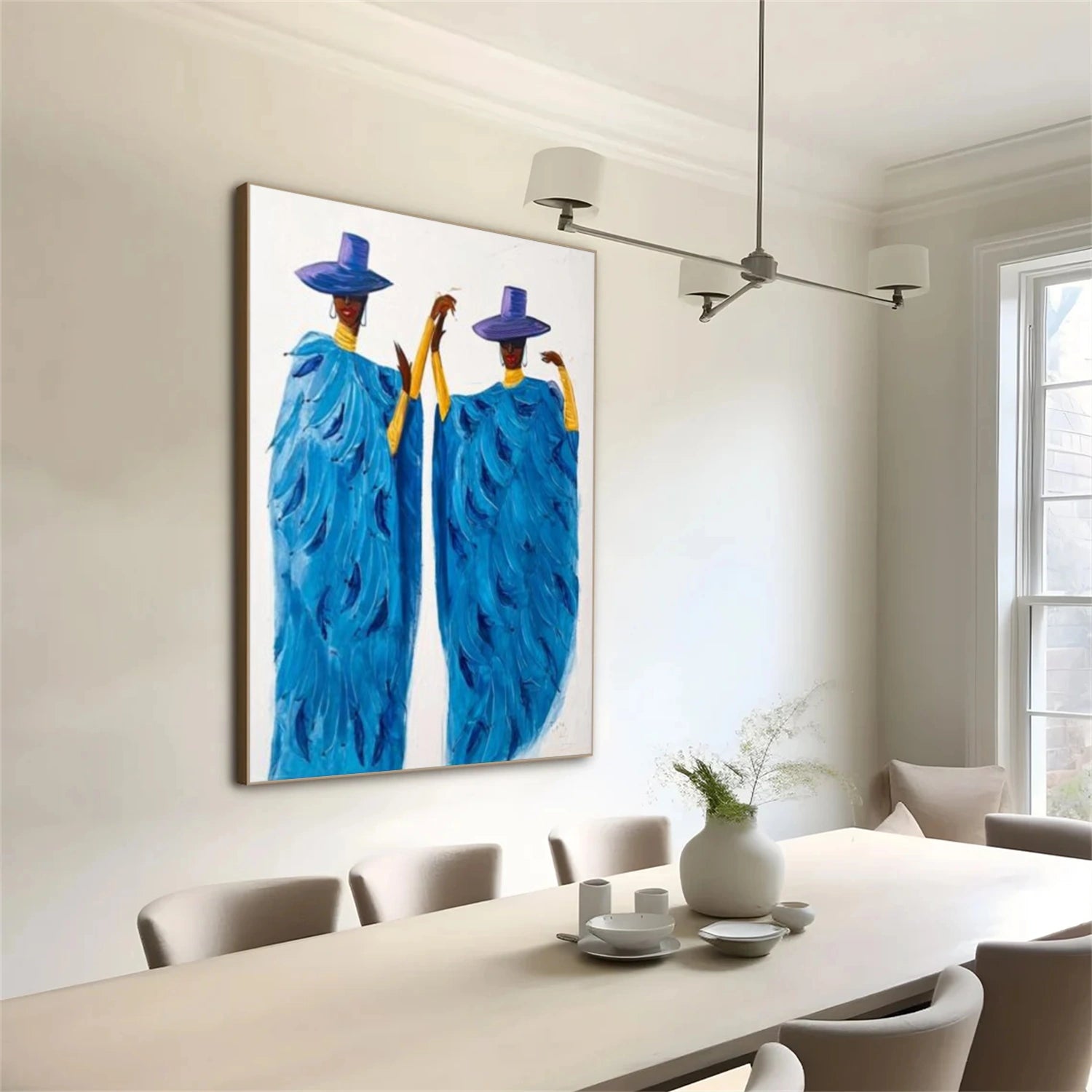 Abstract Portrait Wall Art #WP021