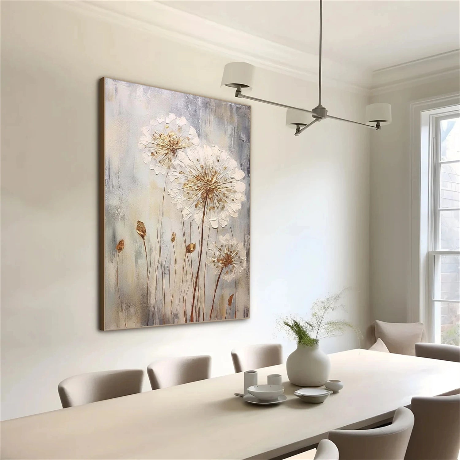 Tree And Flower Abstract Wall Art #TF181
