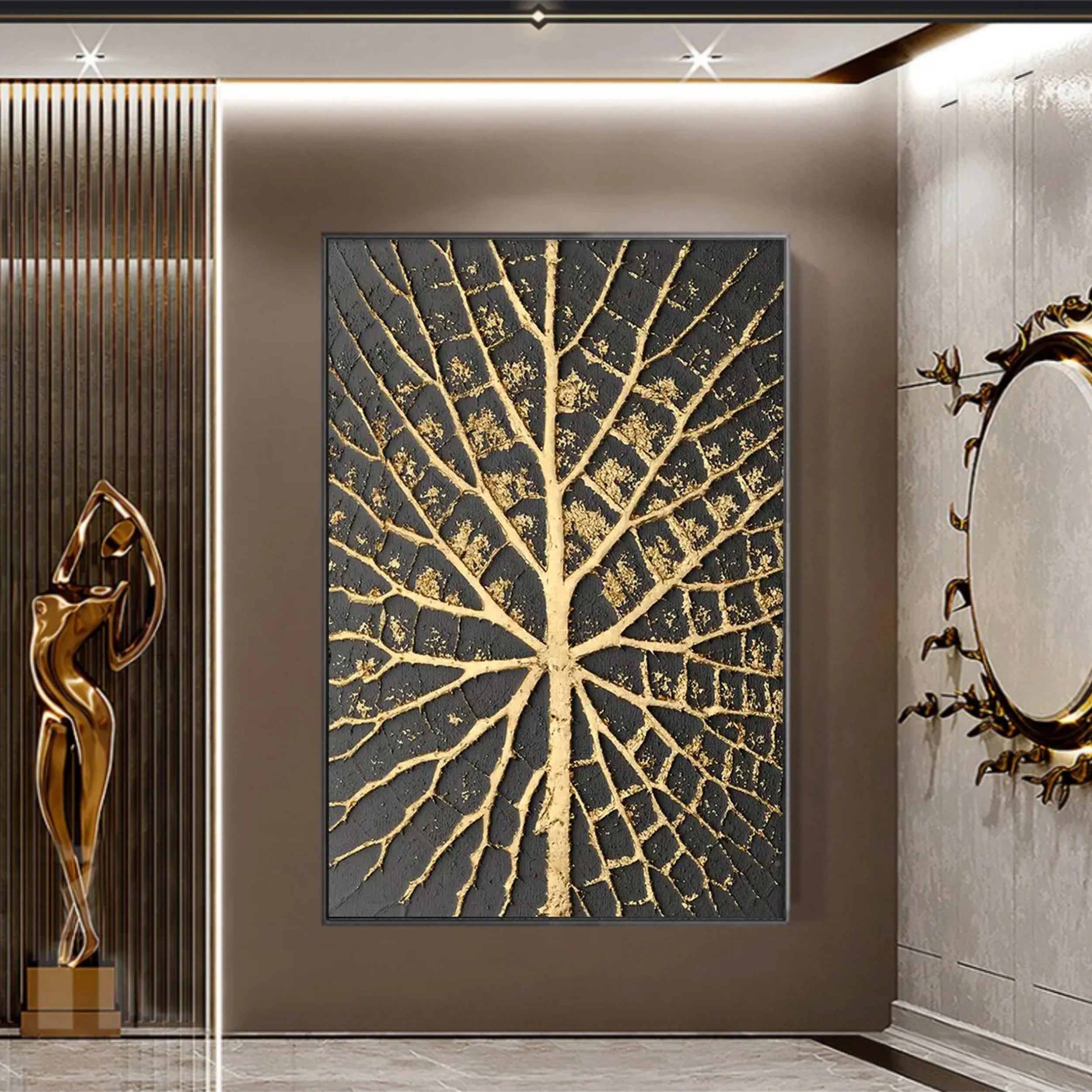 Wabi Sabi Abstract Wall Art #WA111