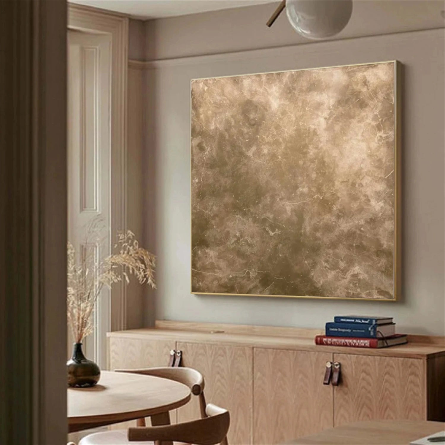 Wabi Sabi Abstract Canvas Art #WA229