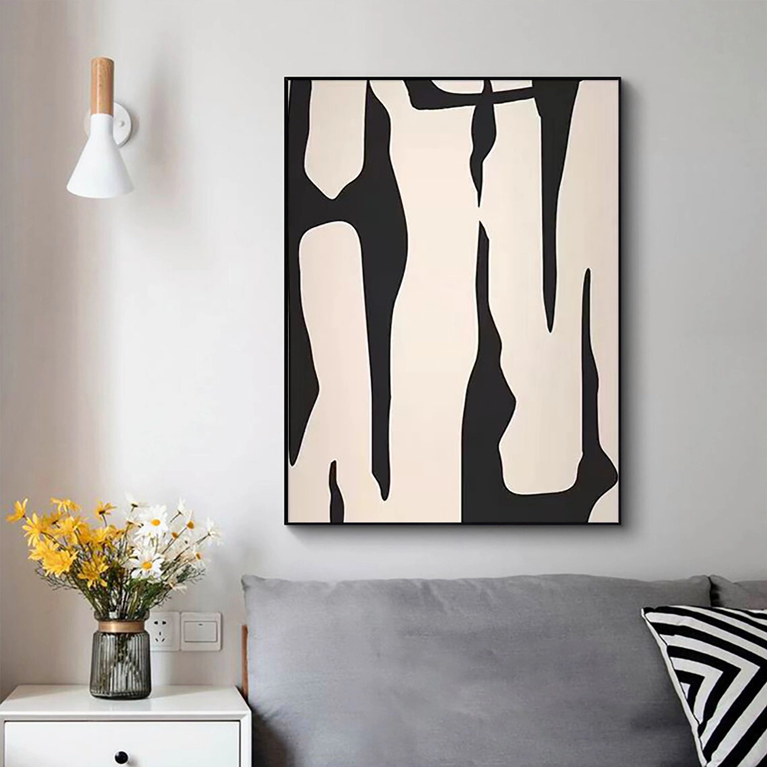 Wabi Sabi Abstract Wall Art #WA090