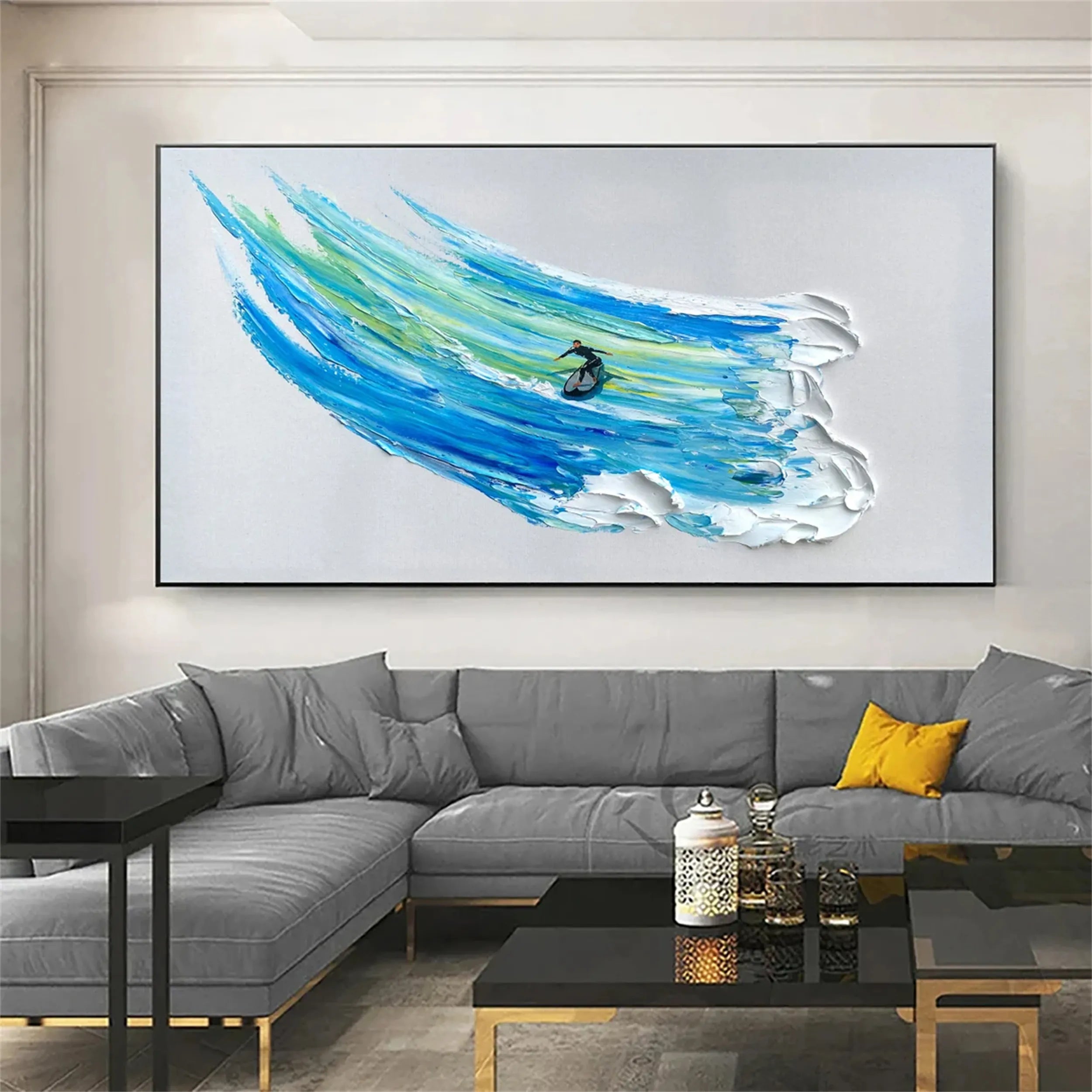 Sky And Ocean Painting #SO111