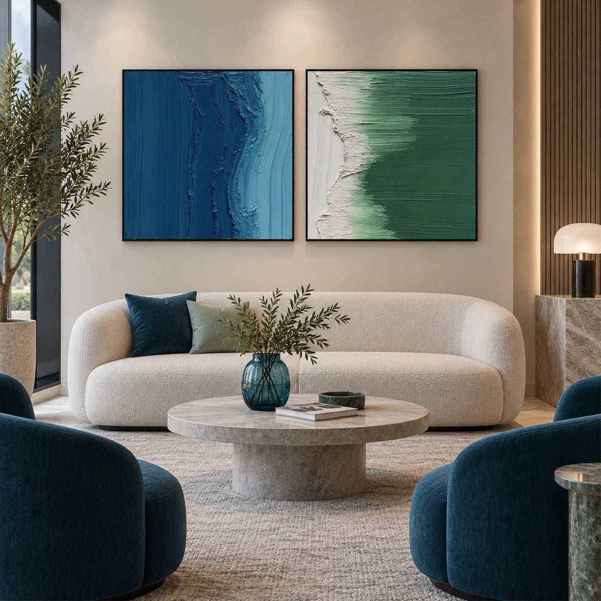 Minimalist Wall Art Set of 2 #WT271