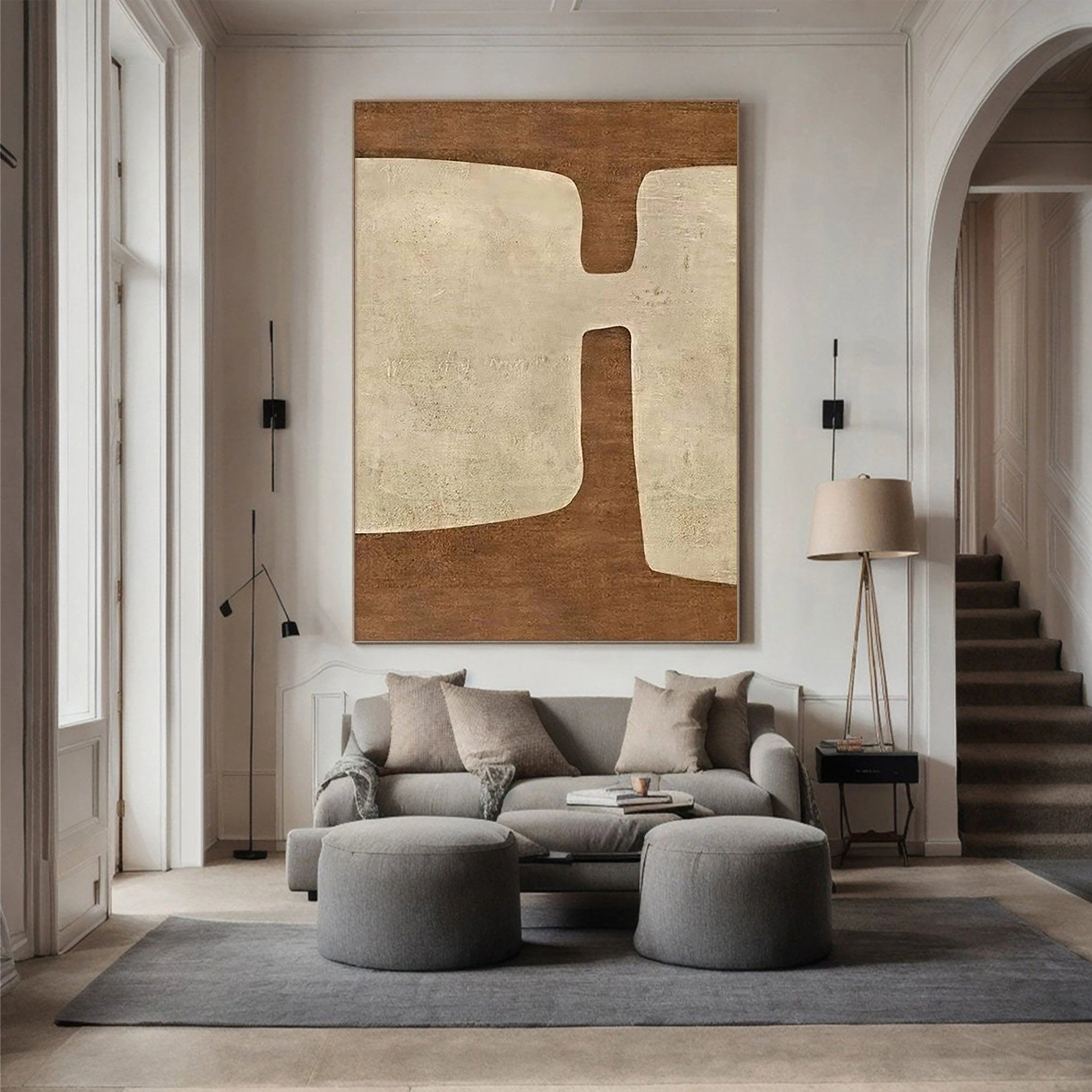 Wabi Sabi Abstract Wall Art #WA061